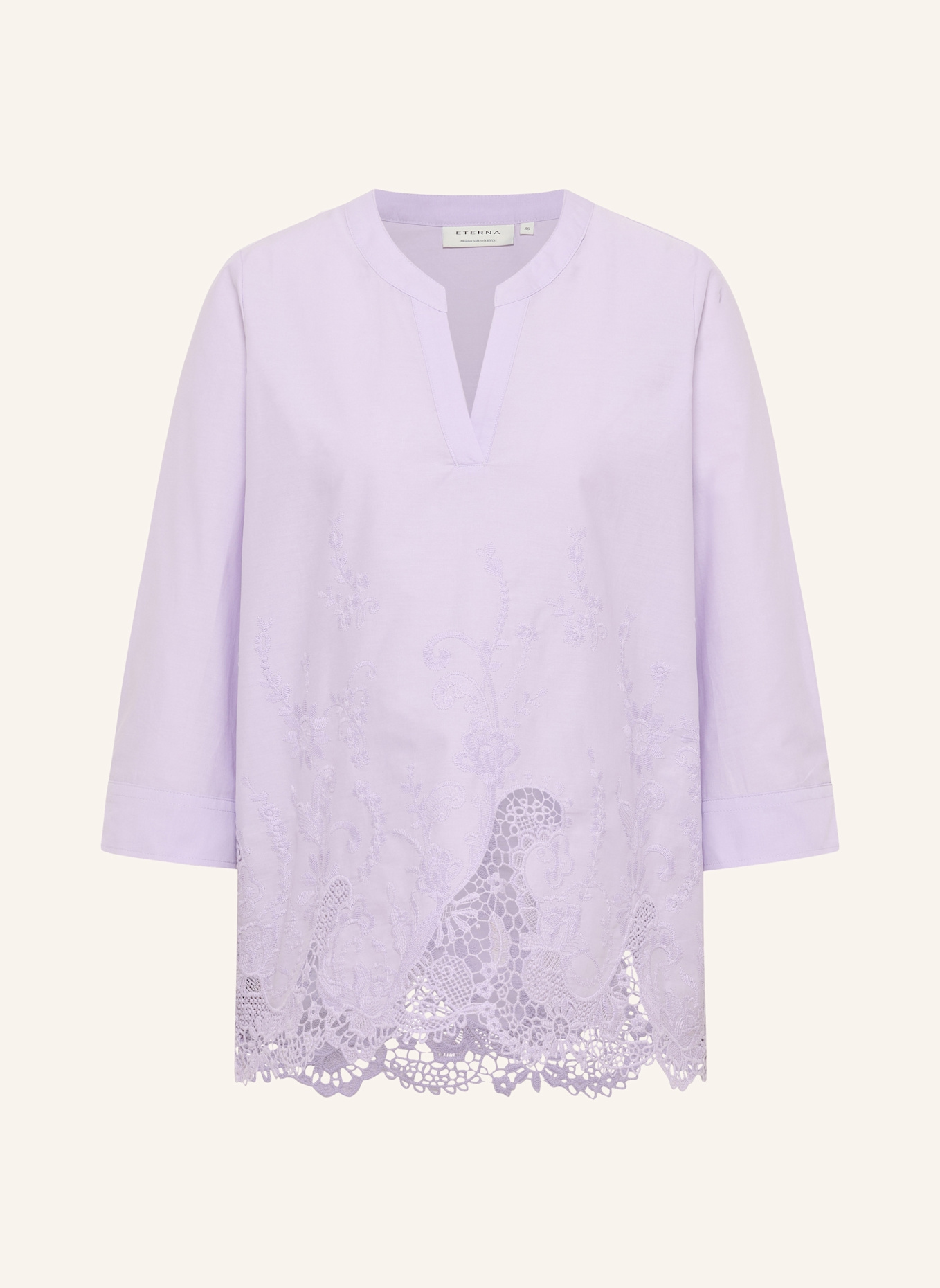 ETERNA Bluse LOOSE FIT: LILA