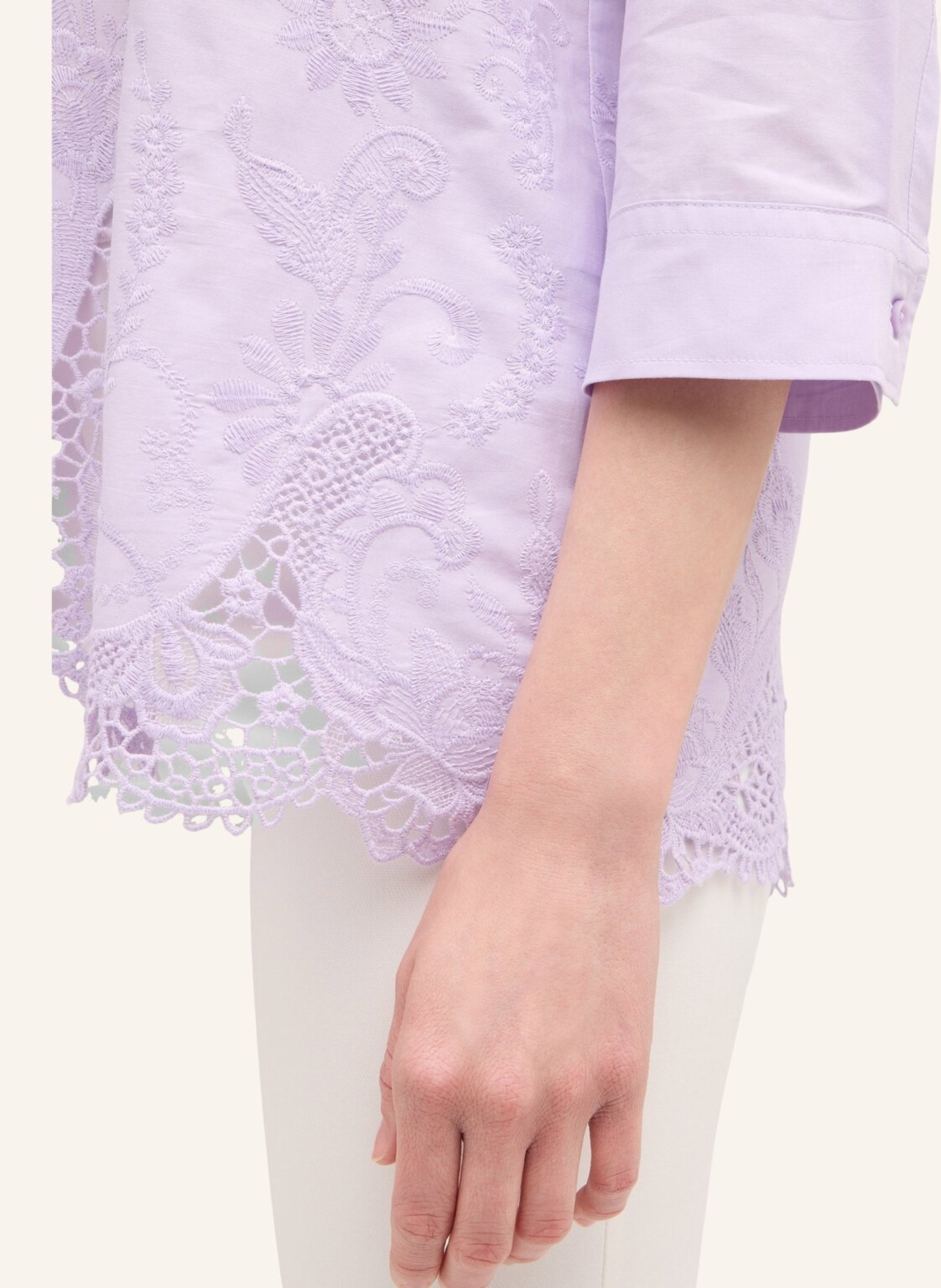 ETERNA Bluse LOOSE FIT: LILA