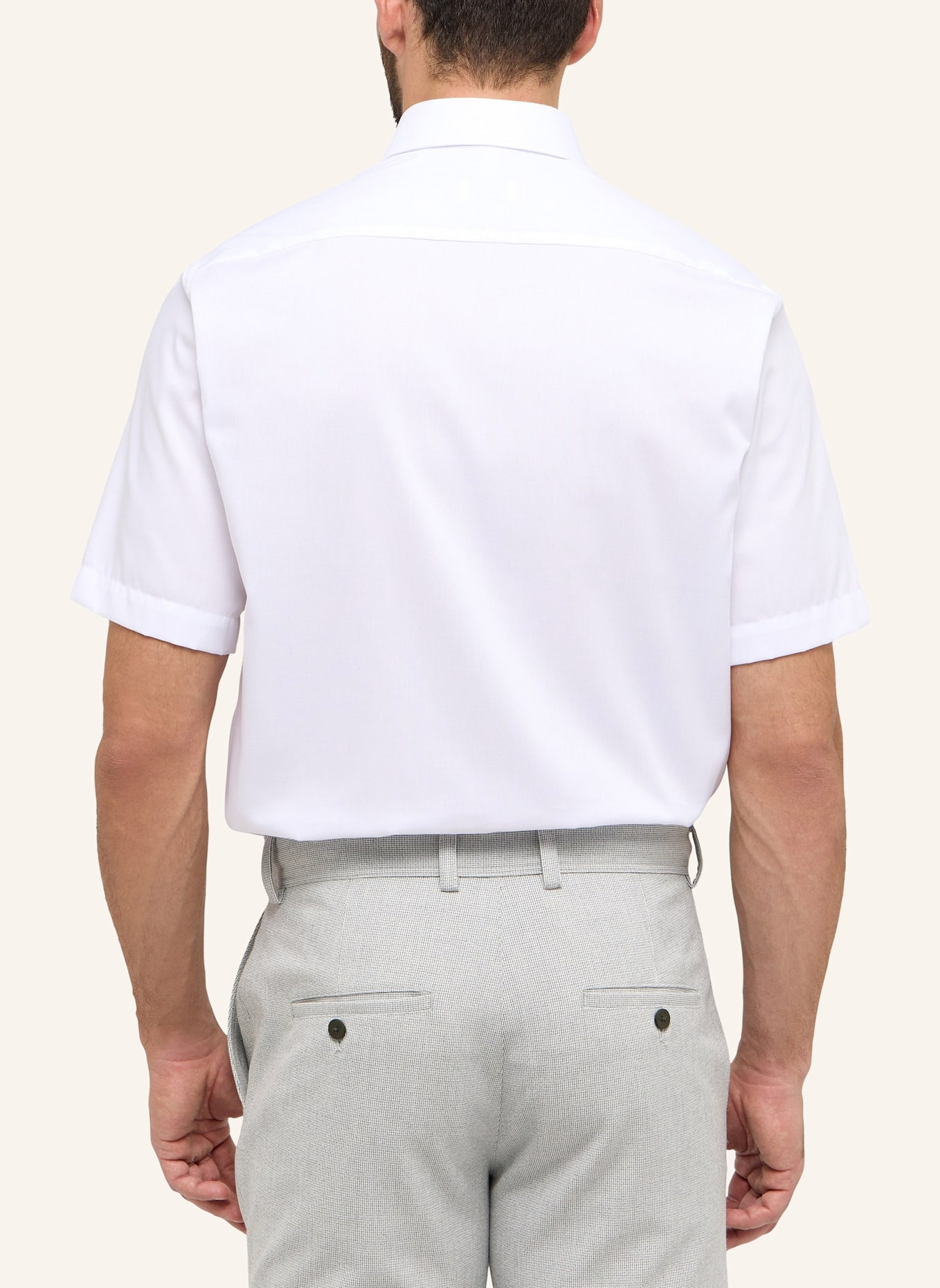 ETERNA Kurzarm-Hemd COMFORT FIT: WEISS