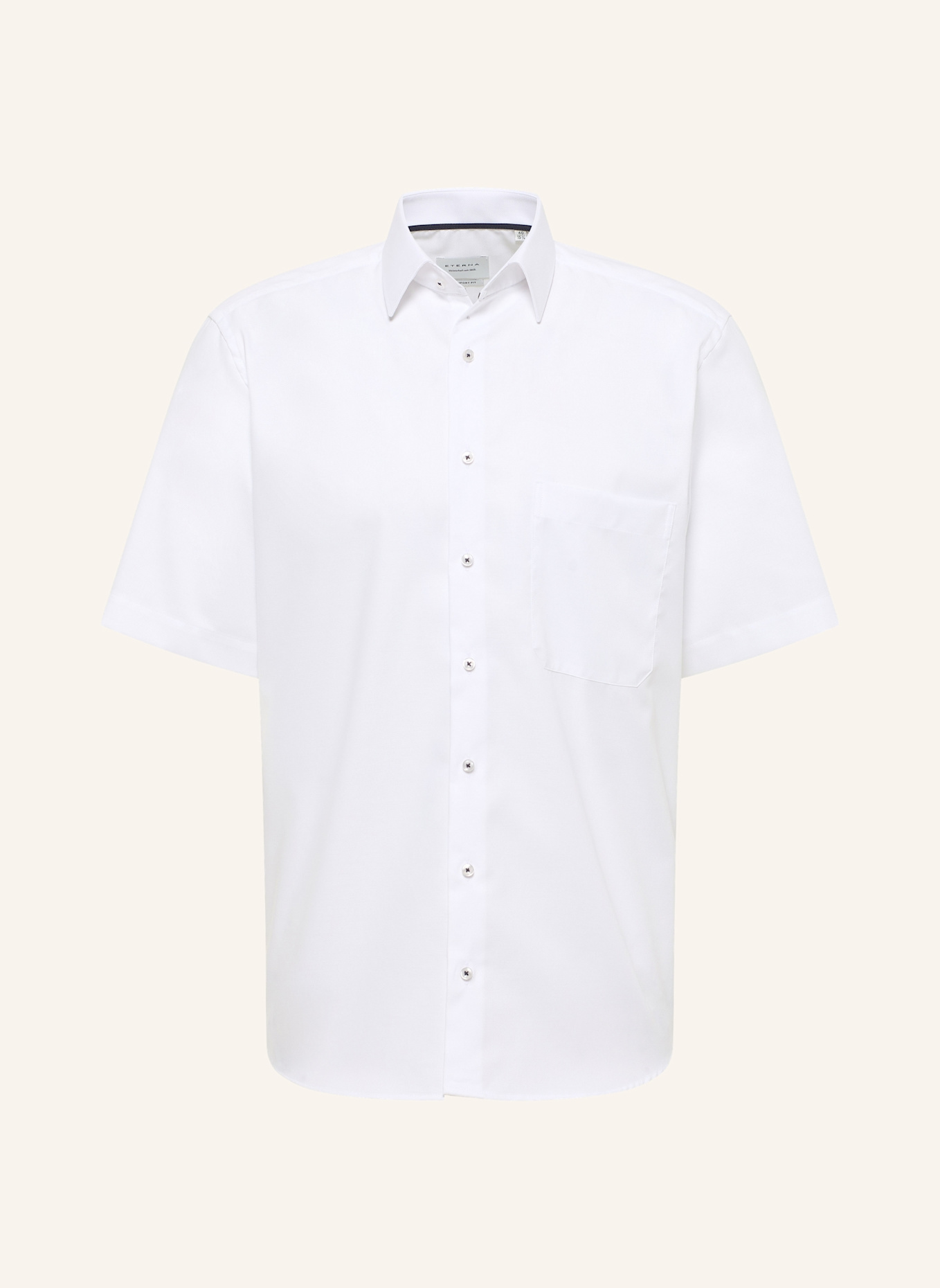 ETERNA Kurzarm-Hemd COMFORT FIT: WEISS