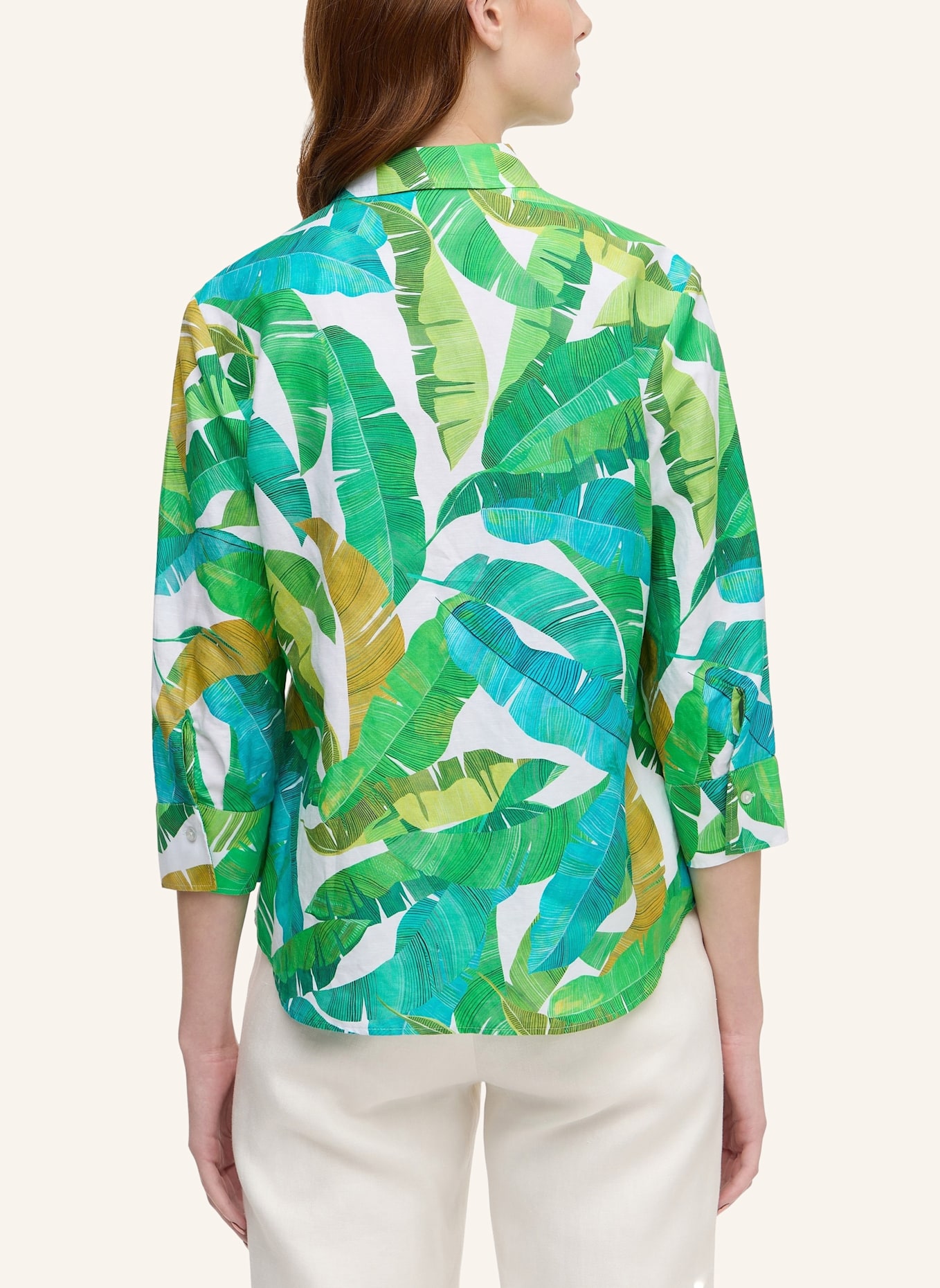 ETERNA Bluse REGULAR FIT: GRÜN