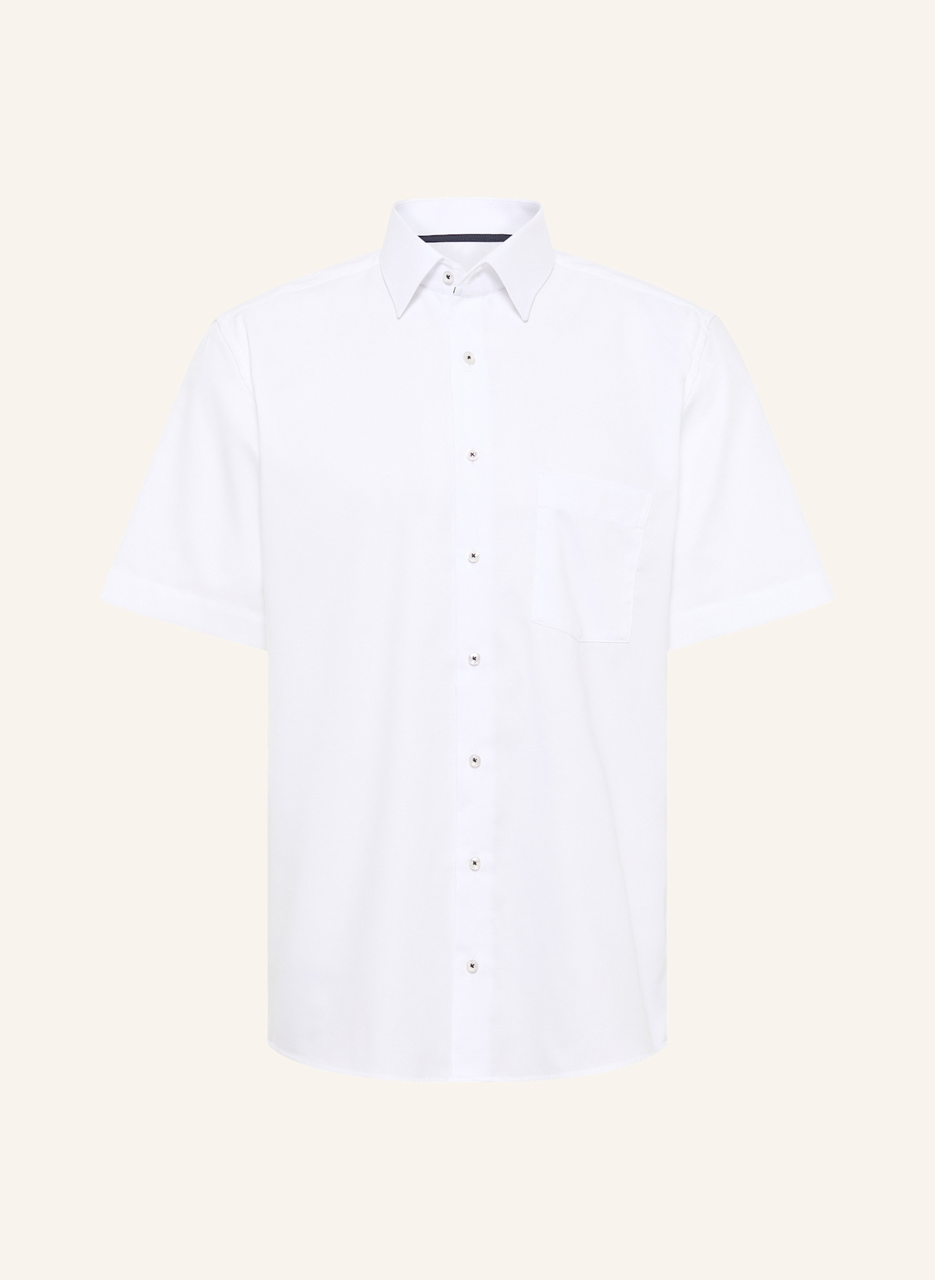 ETERNA Kurzarm-Hemd Modern Fit: WEISS