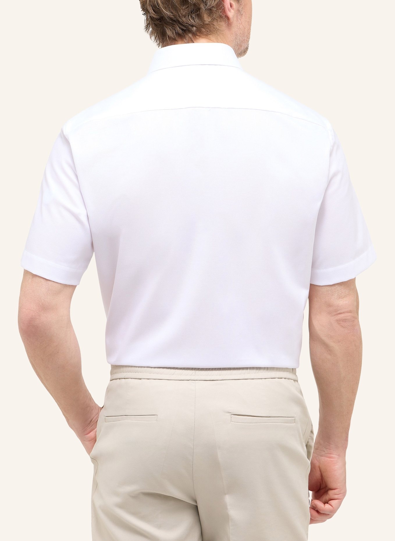 ETERNA Kurzarm-Hemd Modern Fit: WEISS