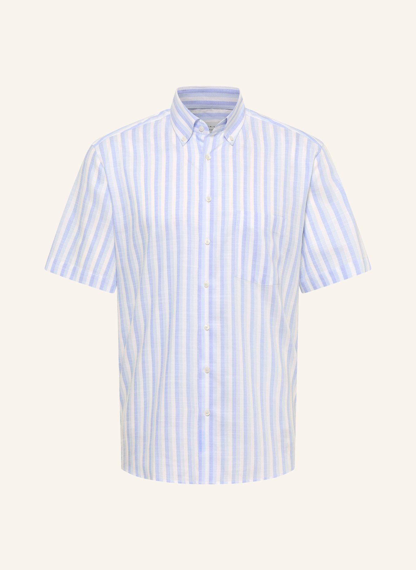 ETERNA Kurzarm-Hemd MODERN FIT: BLAU