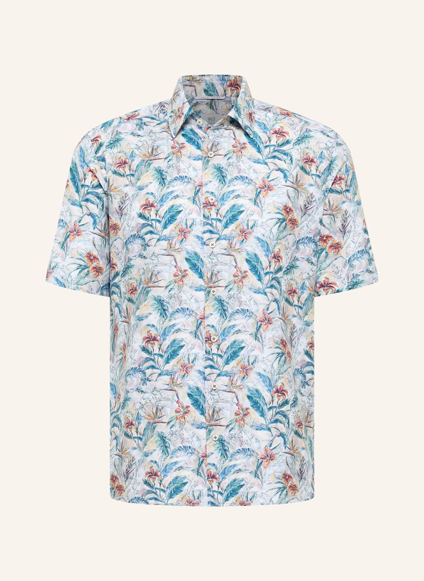 1863 by ETERNA Kurzarm-Hemd MODERN FIT: BEIGE