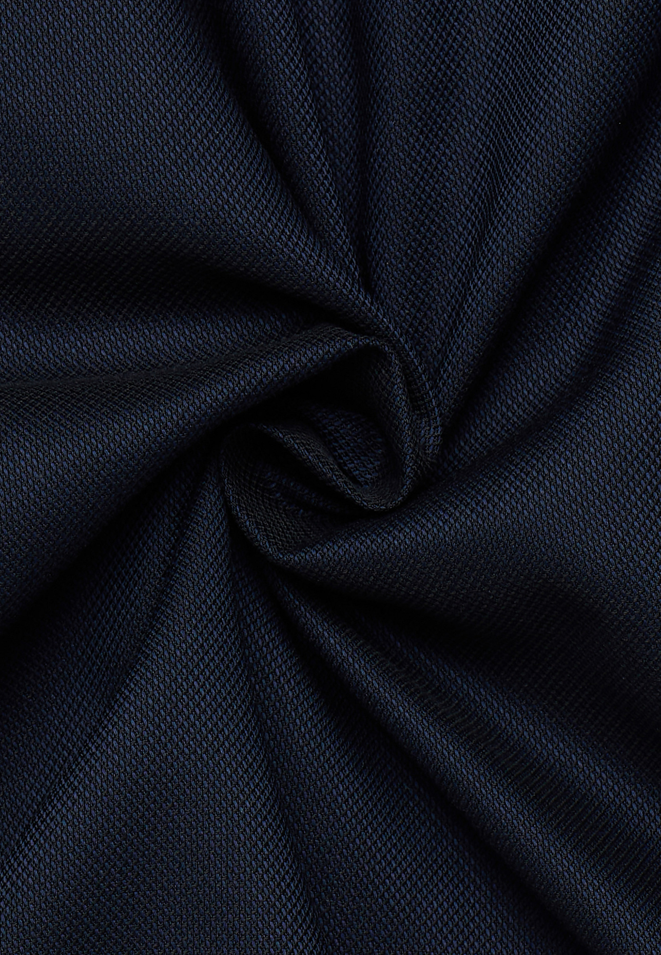 ETERNA Piqué-Hemd Comfort Fit: BLAU