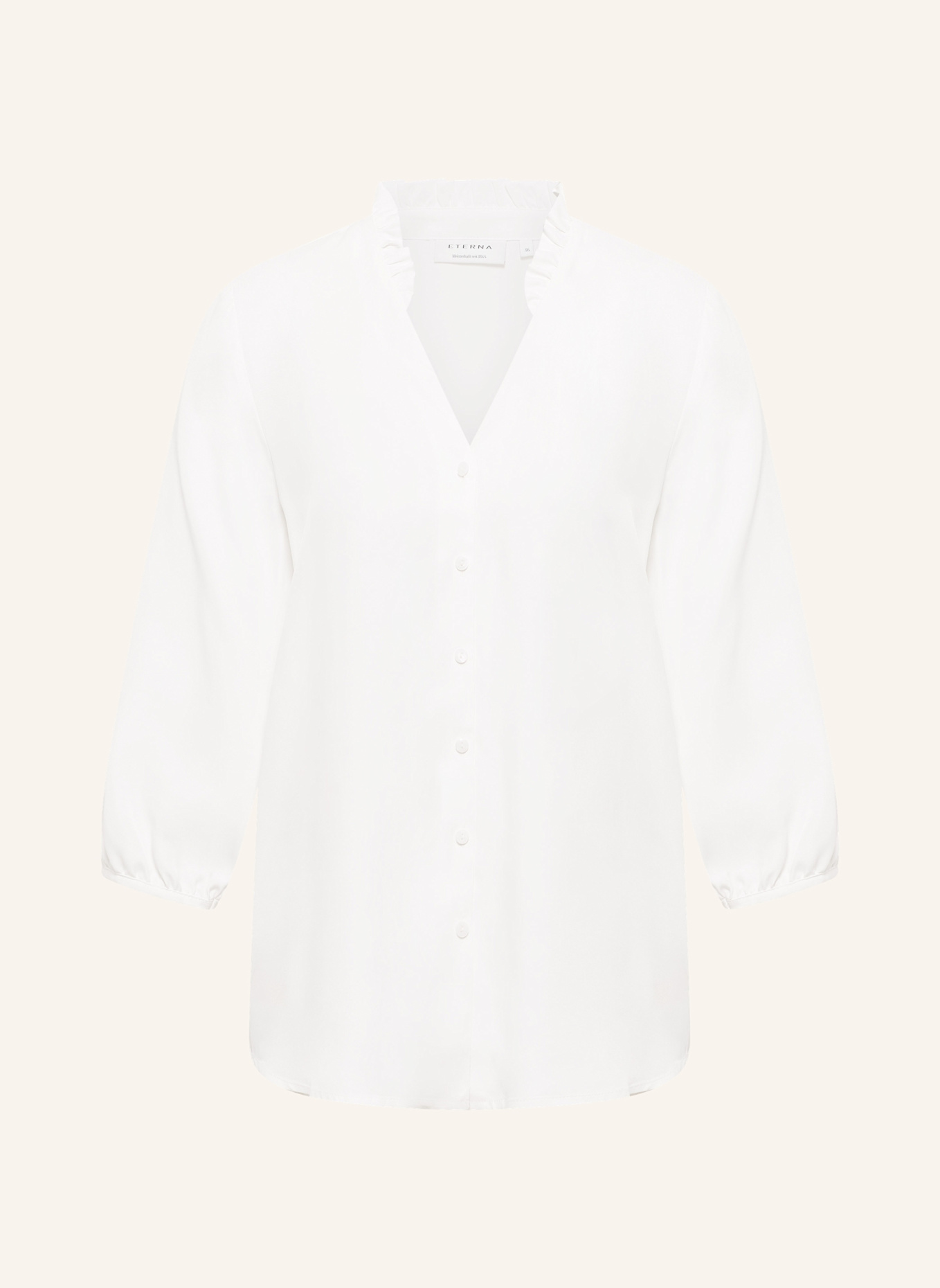 ETERNA Bluse LOOSE FIT: WEISS