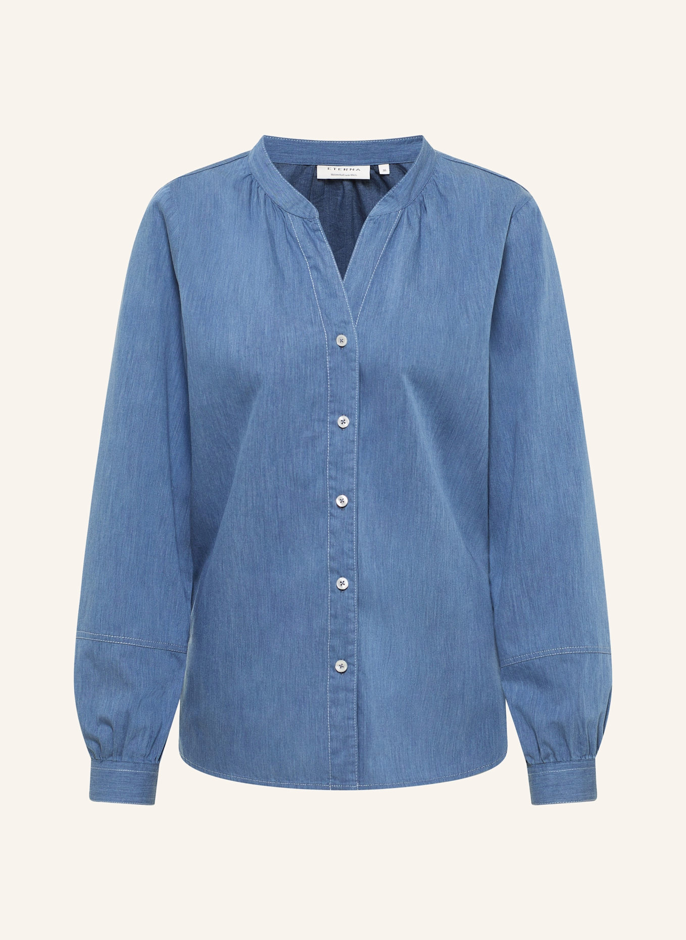 ETERNA Bluse LOOSE FIT: BLAU