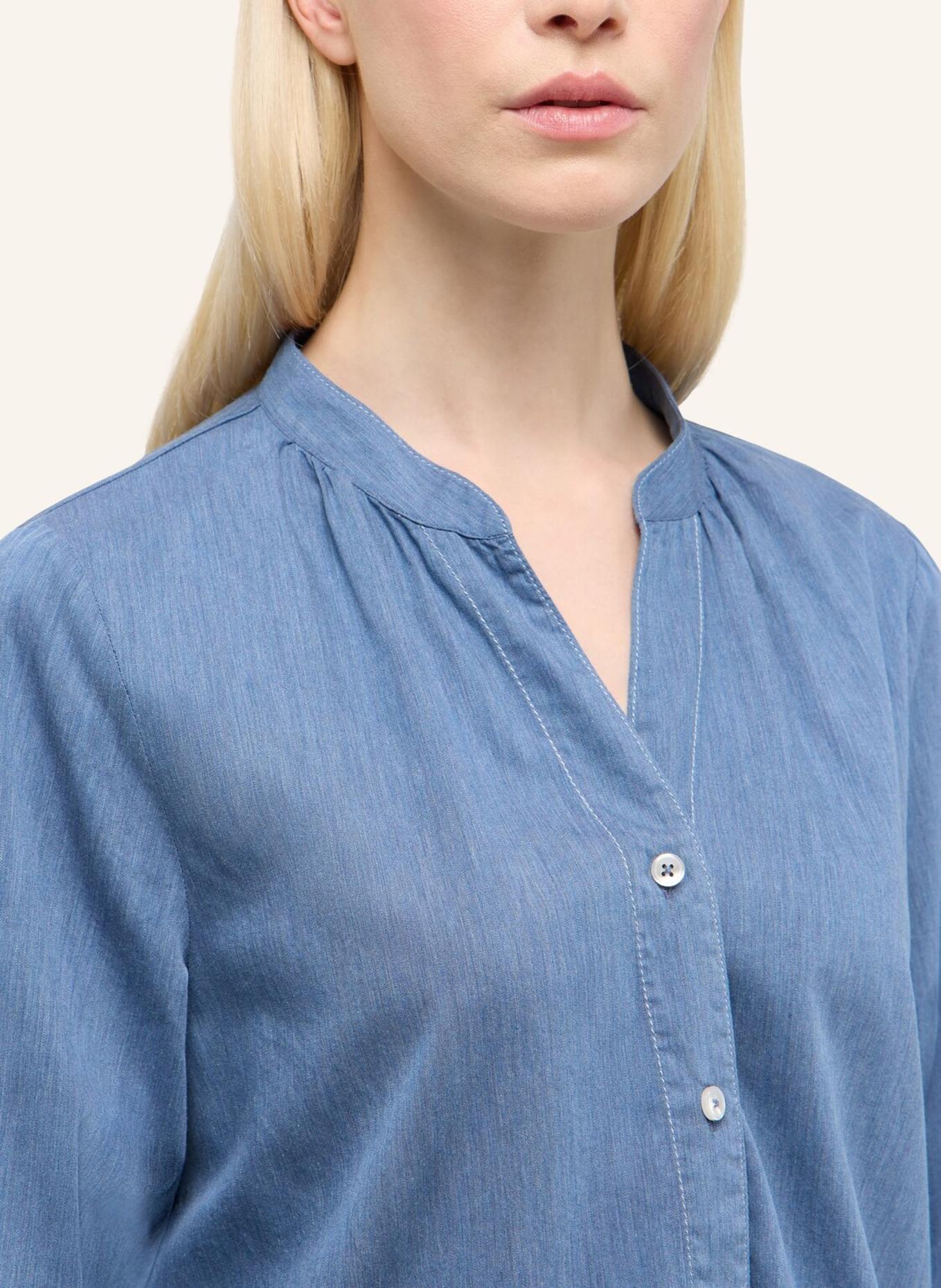 ETERNA Bluse LOOSE FIT: BLAU