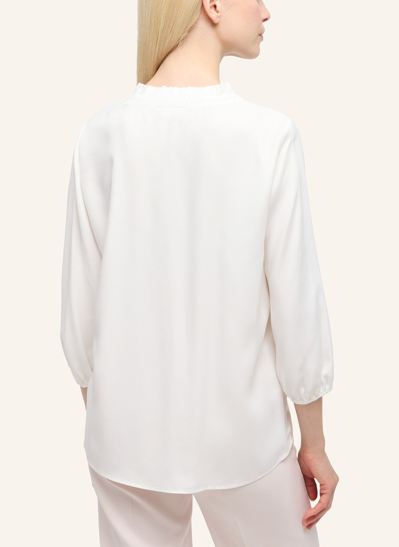 ETERNA Bluse LOOSE FIT: WEISS