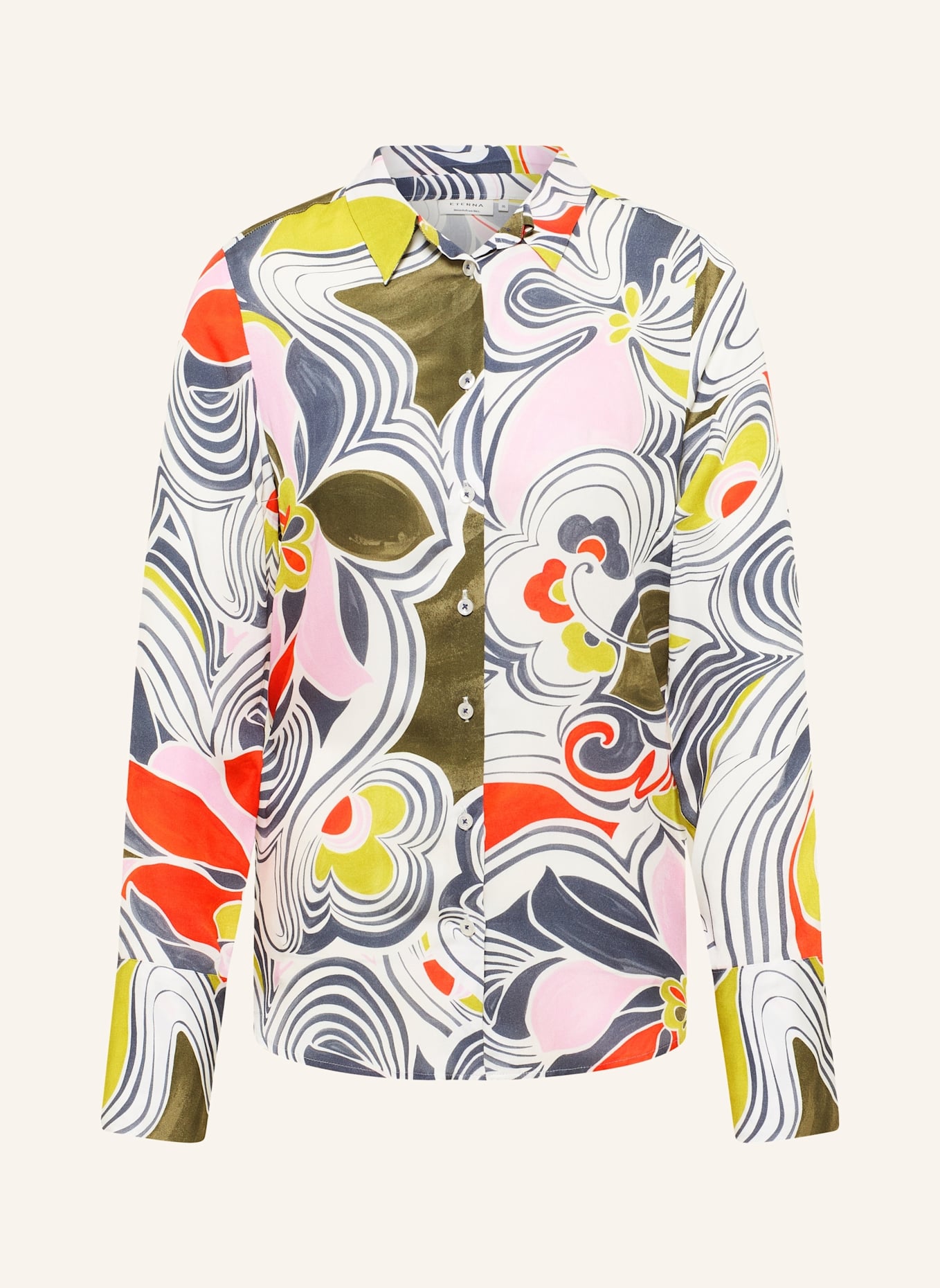 ETERNA Bluse REGULAR FIT: DUNKELBLAU