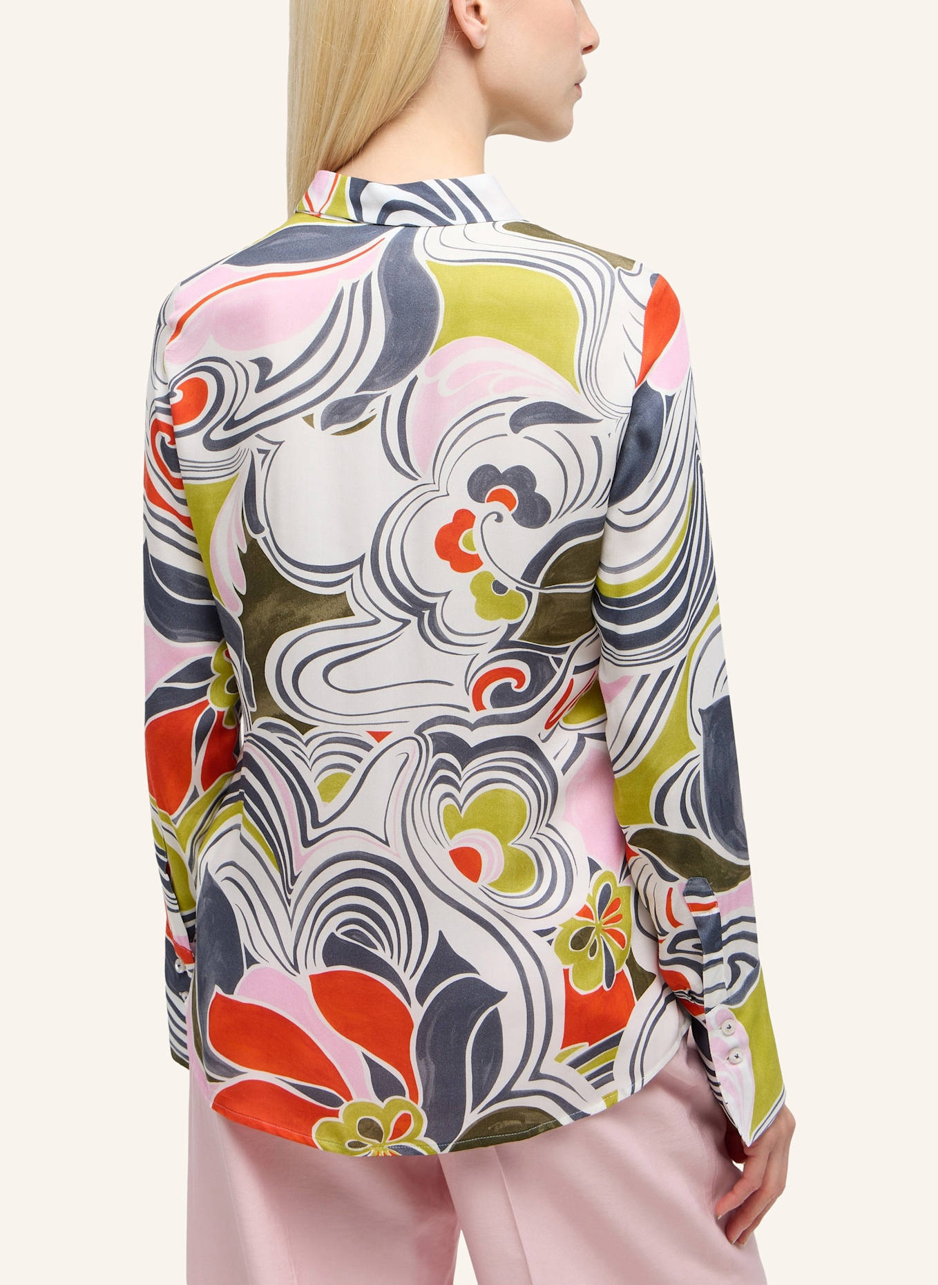 ETERNA Bluse REGULAR FIT: DUNKELBLAU