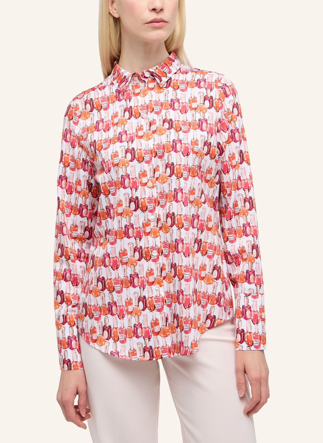 ETERNA Bluse REGULAR FIT: ROT