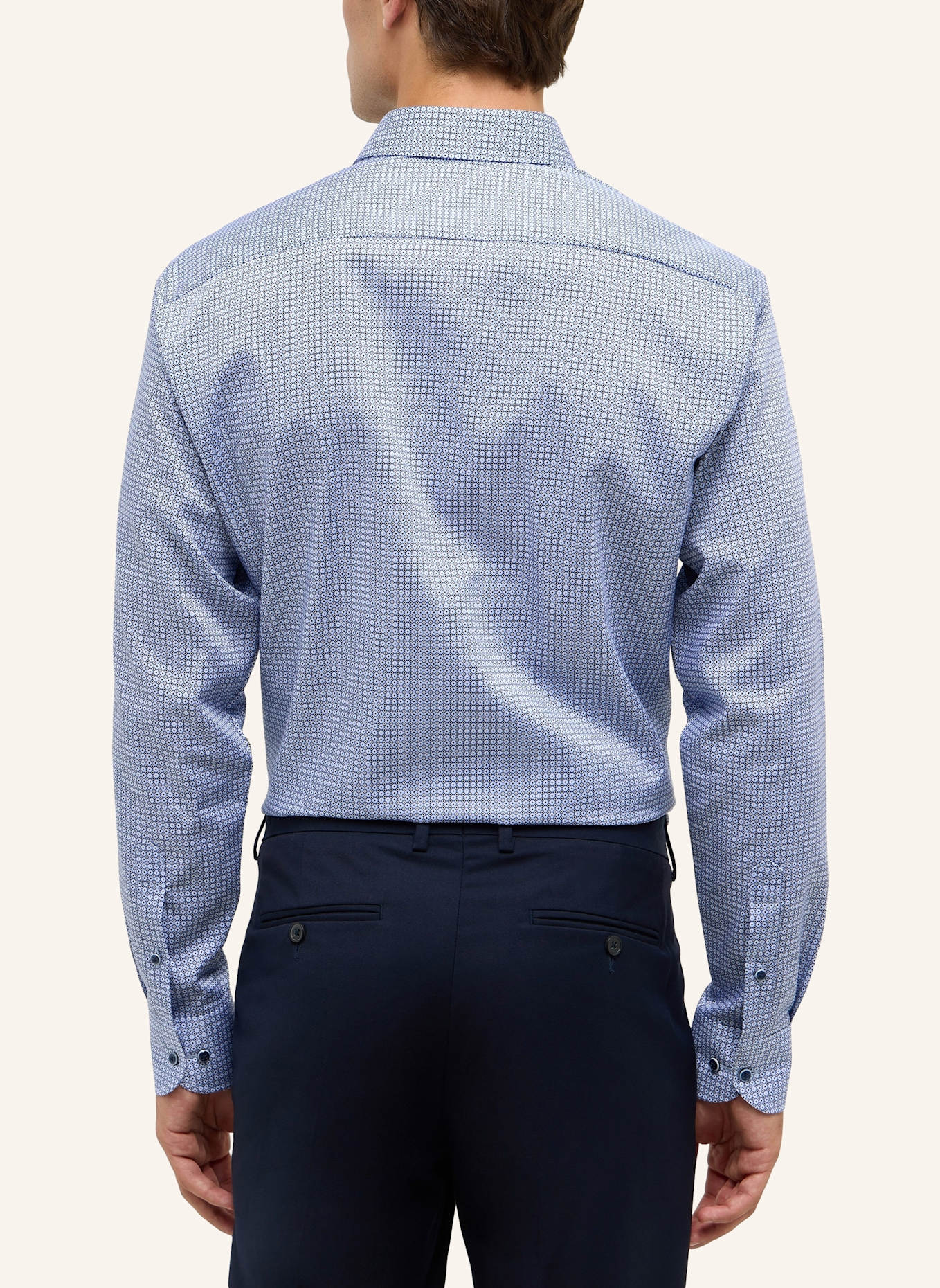 ETERNA Hemd SLIM FIT: BLAU
