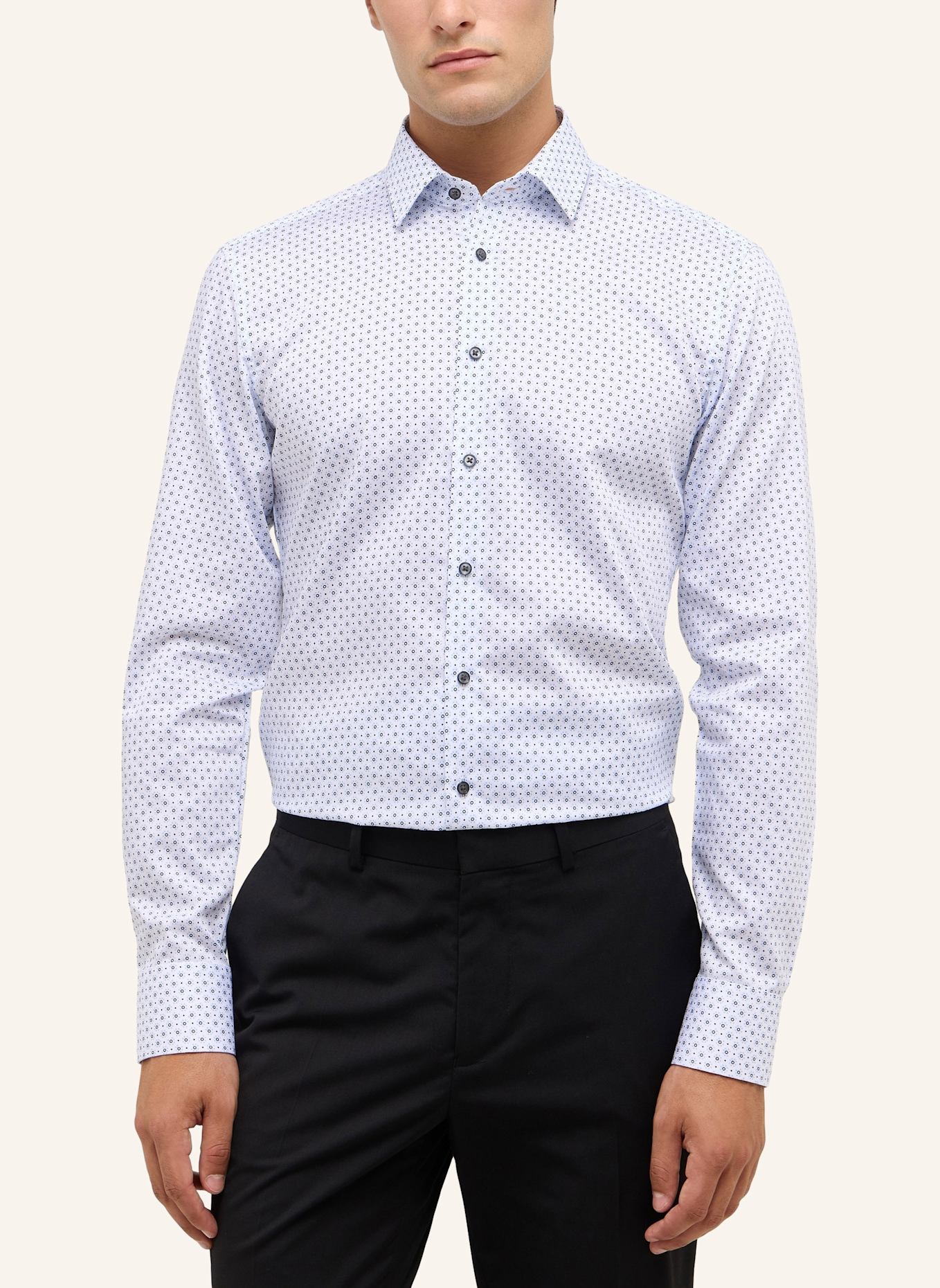 ETERNA Hemd SLIM FIT: HELLBLAU