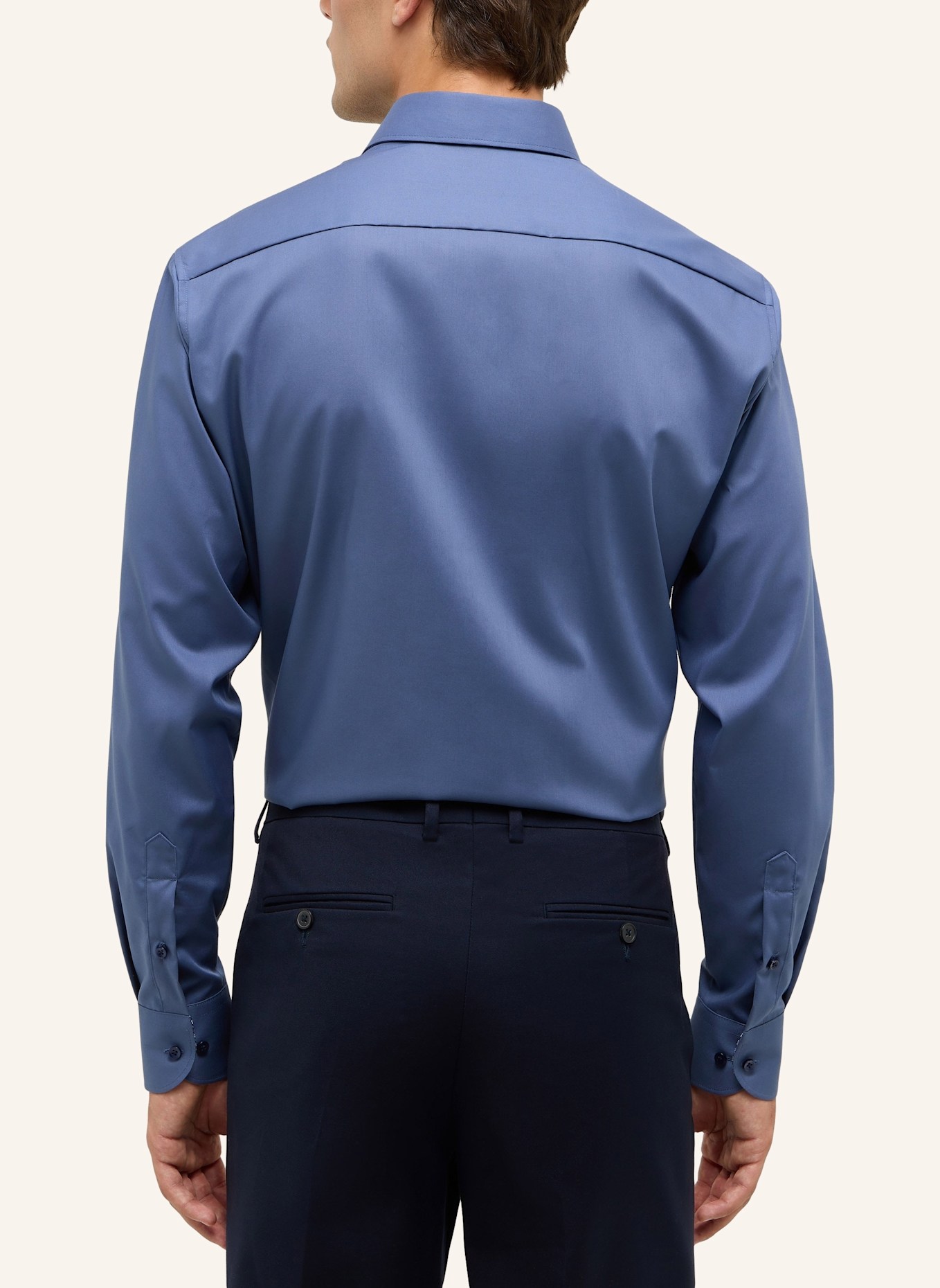 ETERNA Hemd SLIM FIT: BLAU