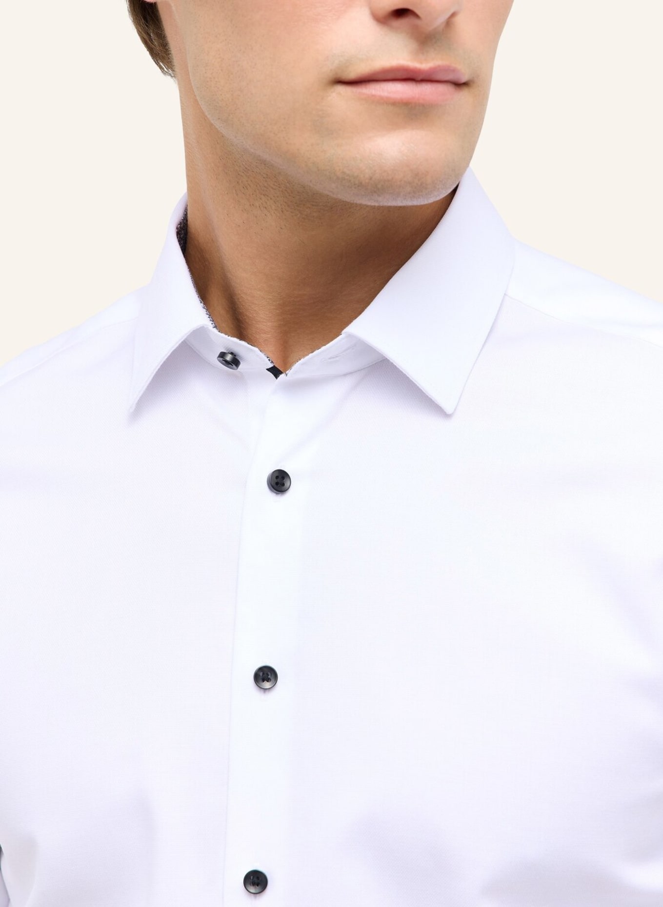 ETERNA Hemd SLIM FIT: WEISS