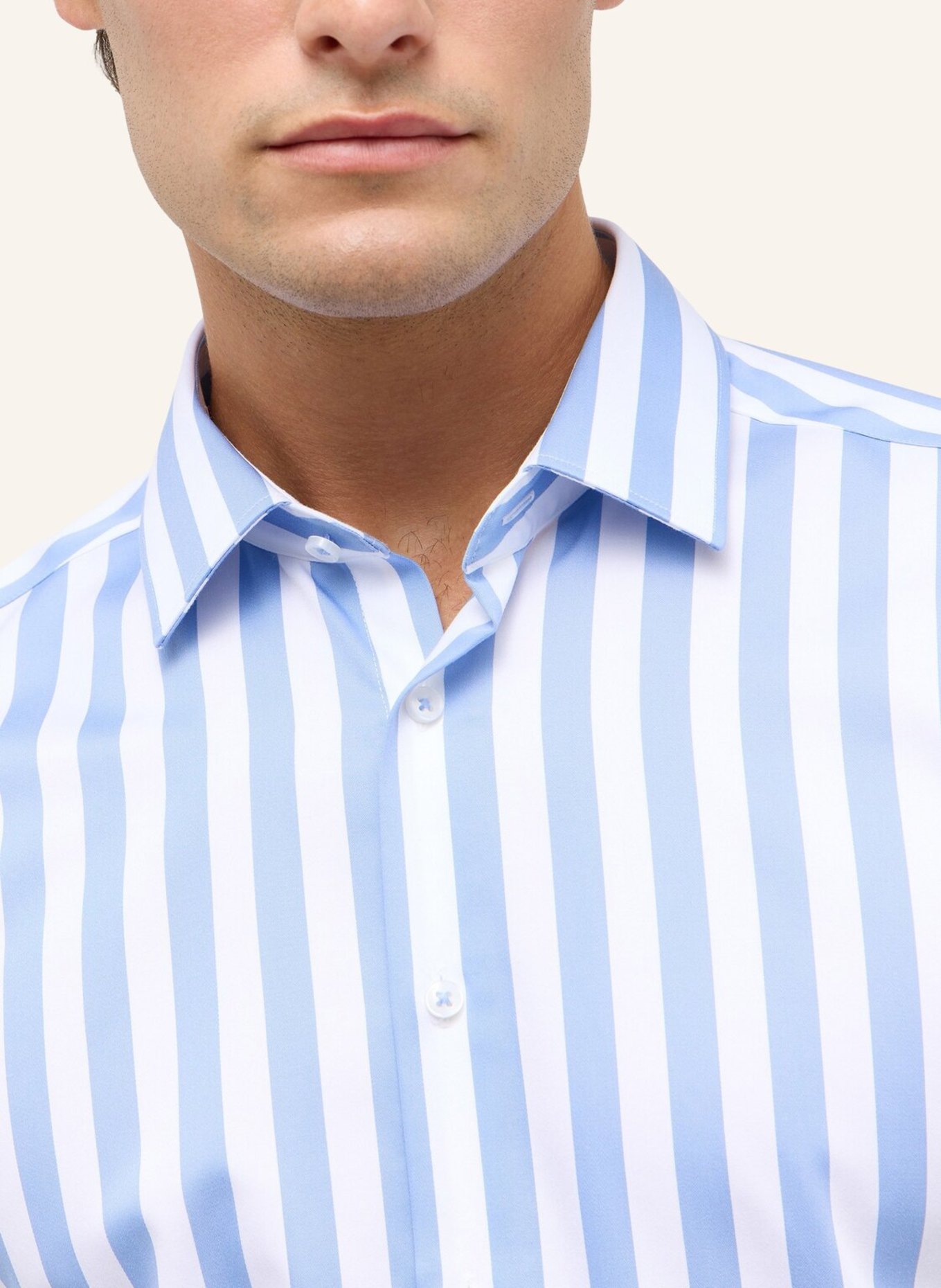 ETERNA Hemd SLIM FIT: HELLBLAU