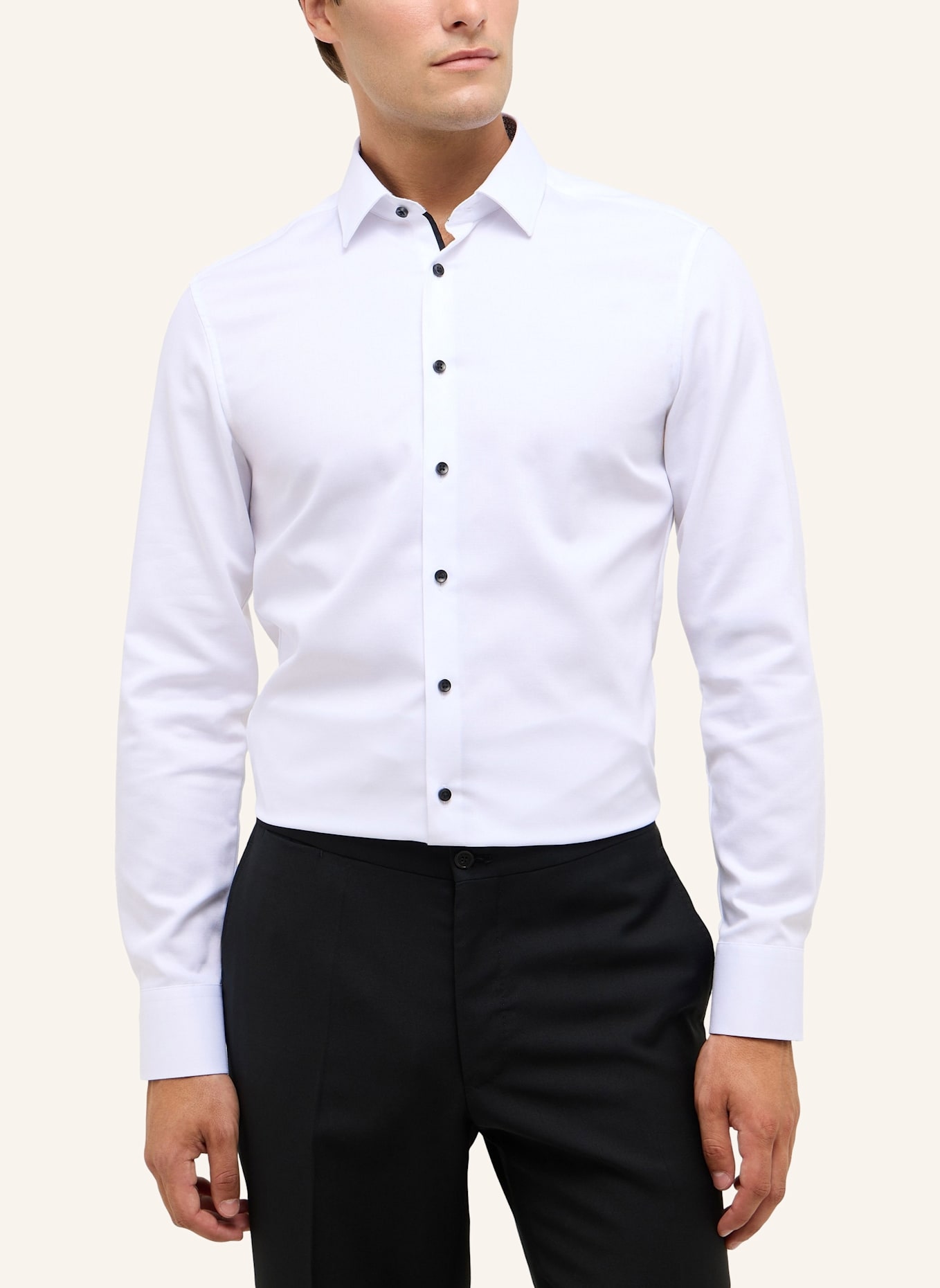 ETERNA Hemd SLIM FIT: WEISS