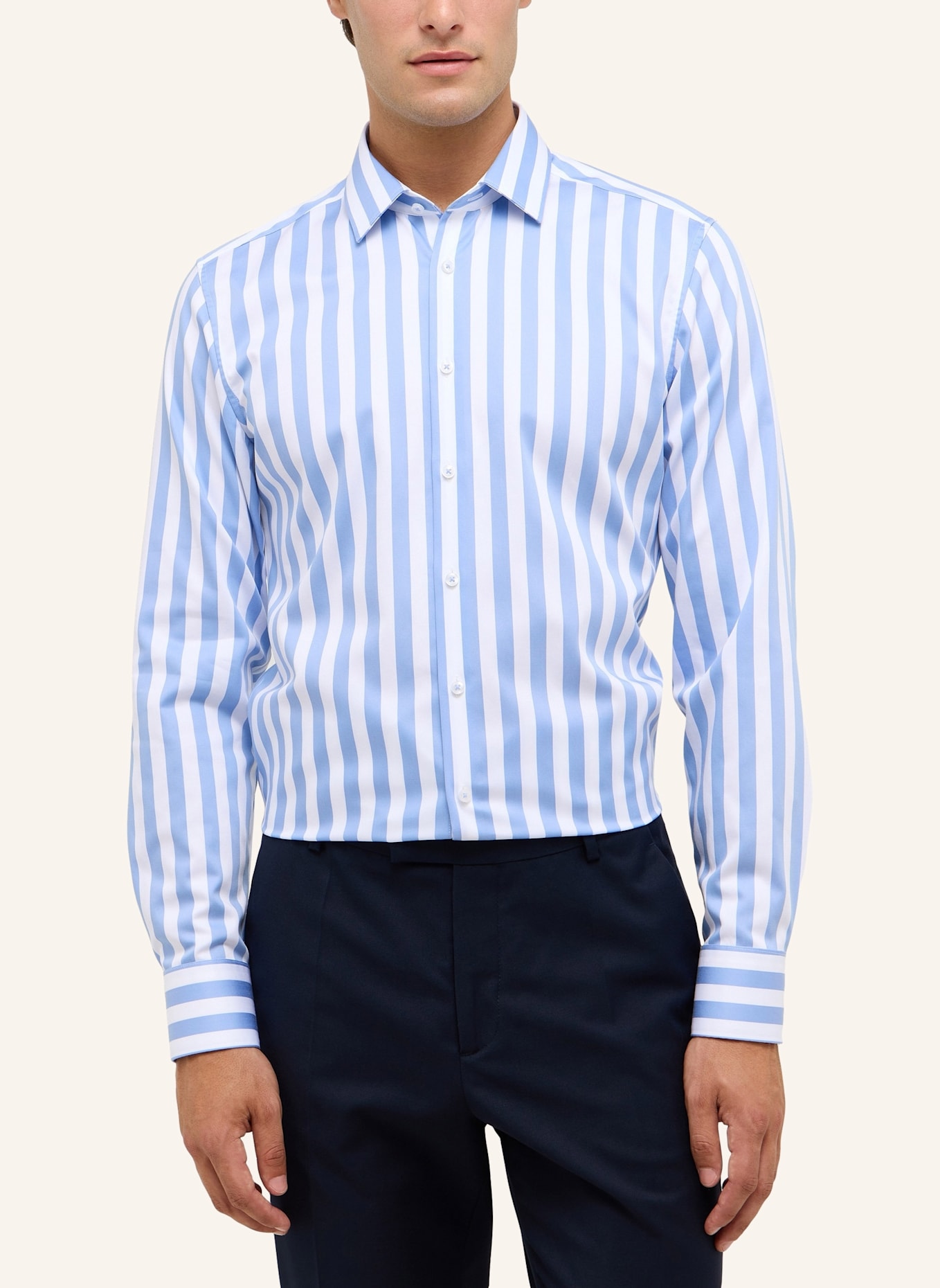 ETERNA Hemd SLIM FIT: HELLBLAU