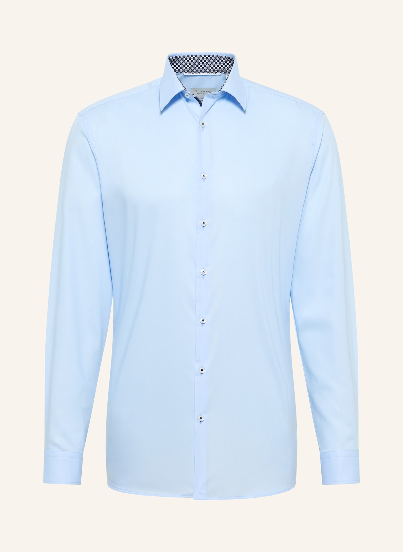 ETERNA Hemd SUPER SLIM: HELLBLAU