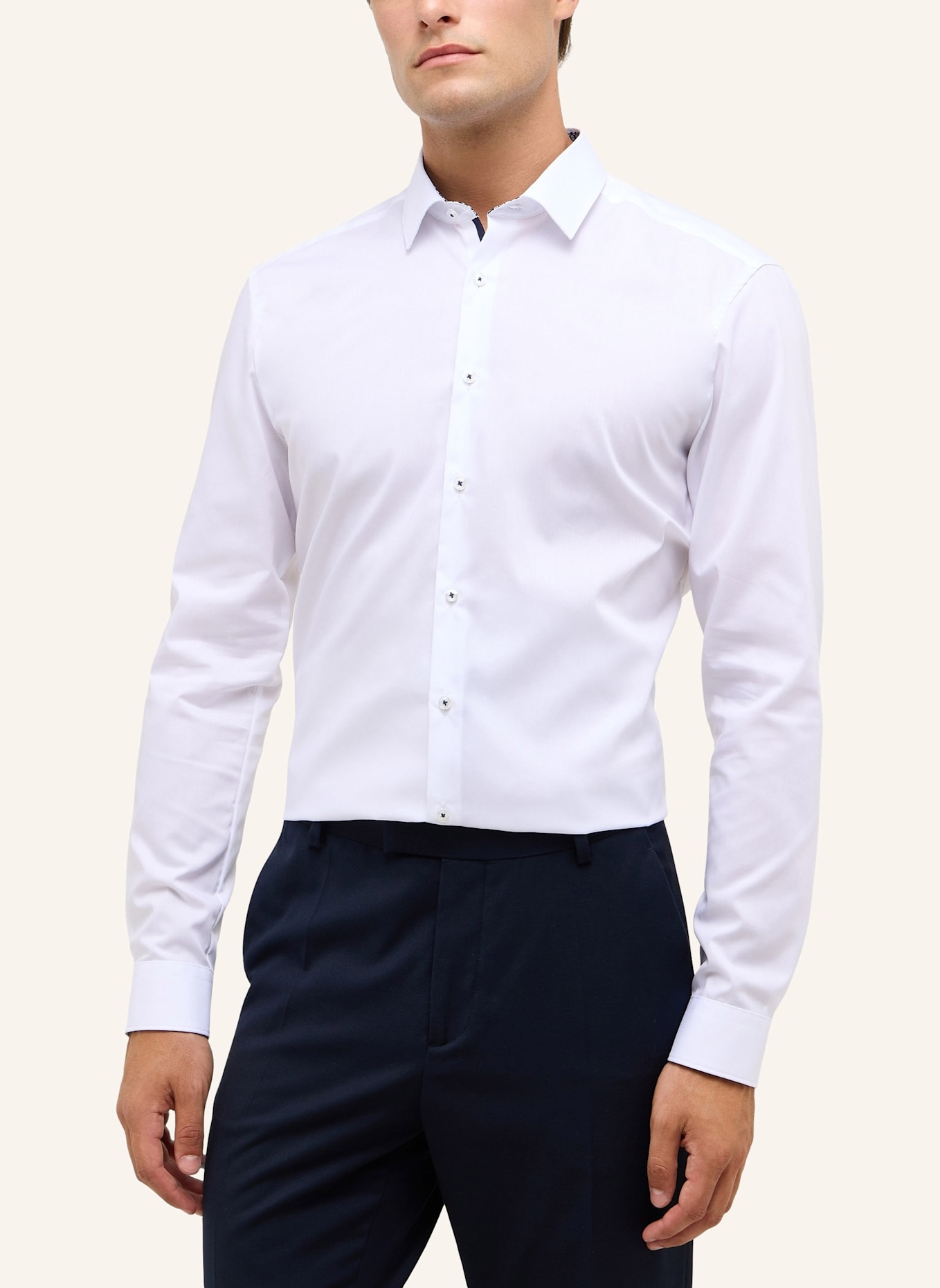 ETERNA Hemd SUPER SLIM: WEISS