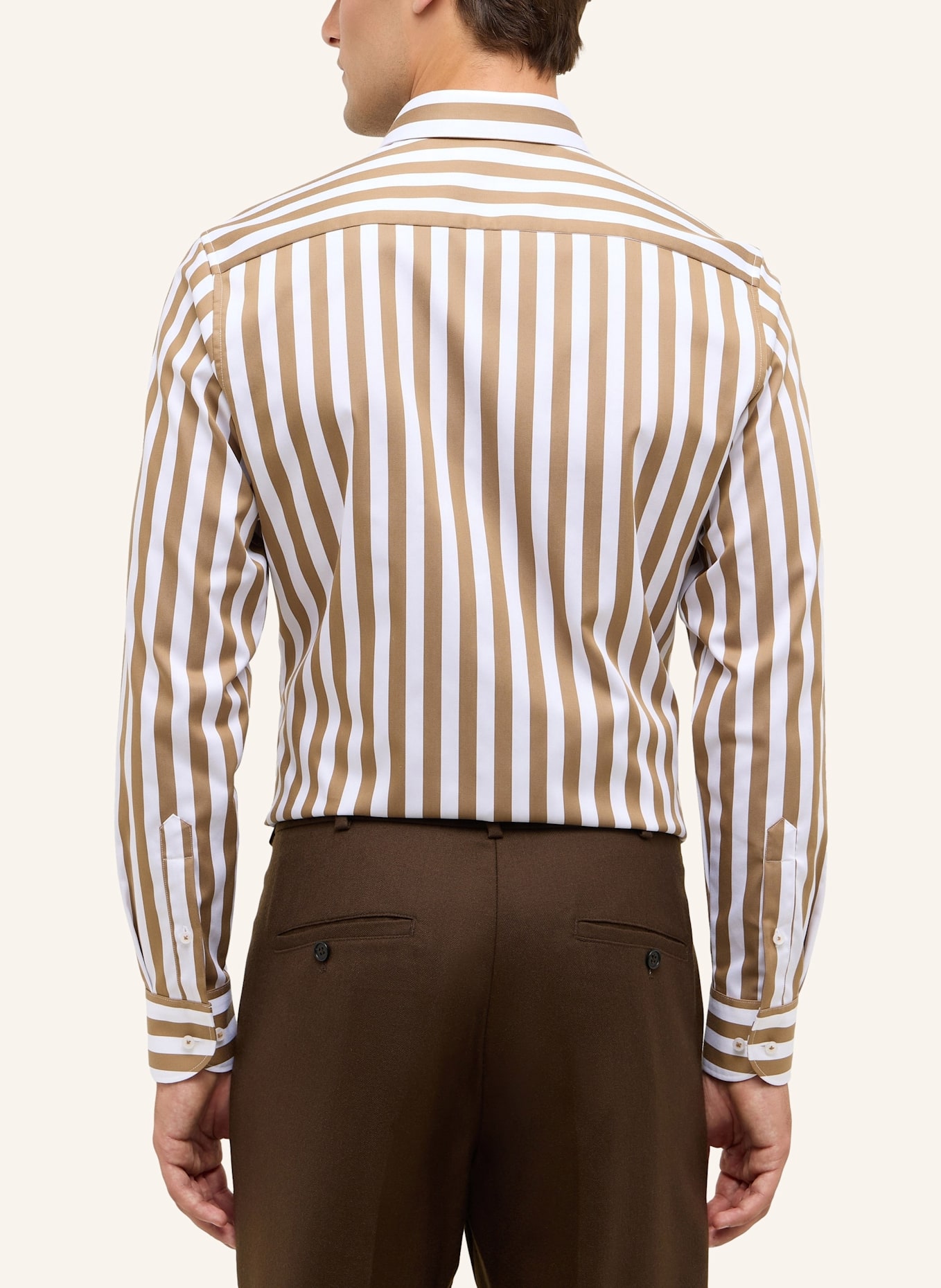 ETERNA Hemd SLIM FIT: TAUPE