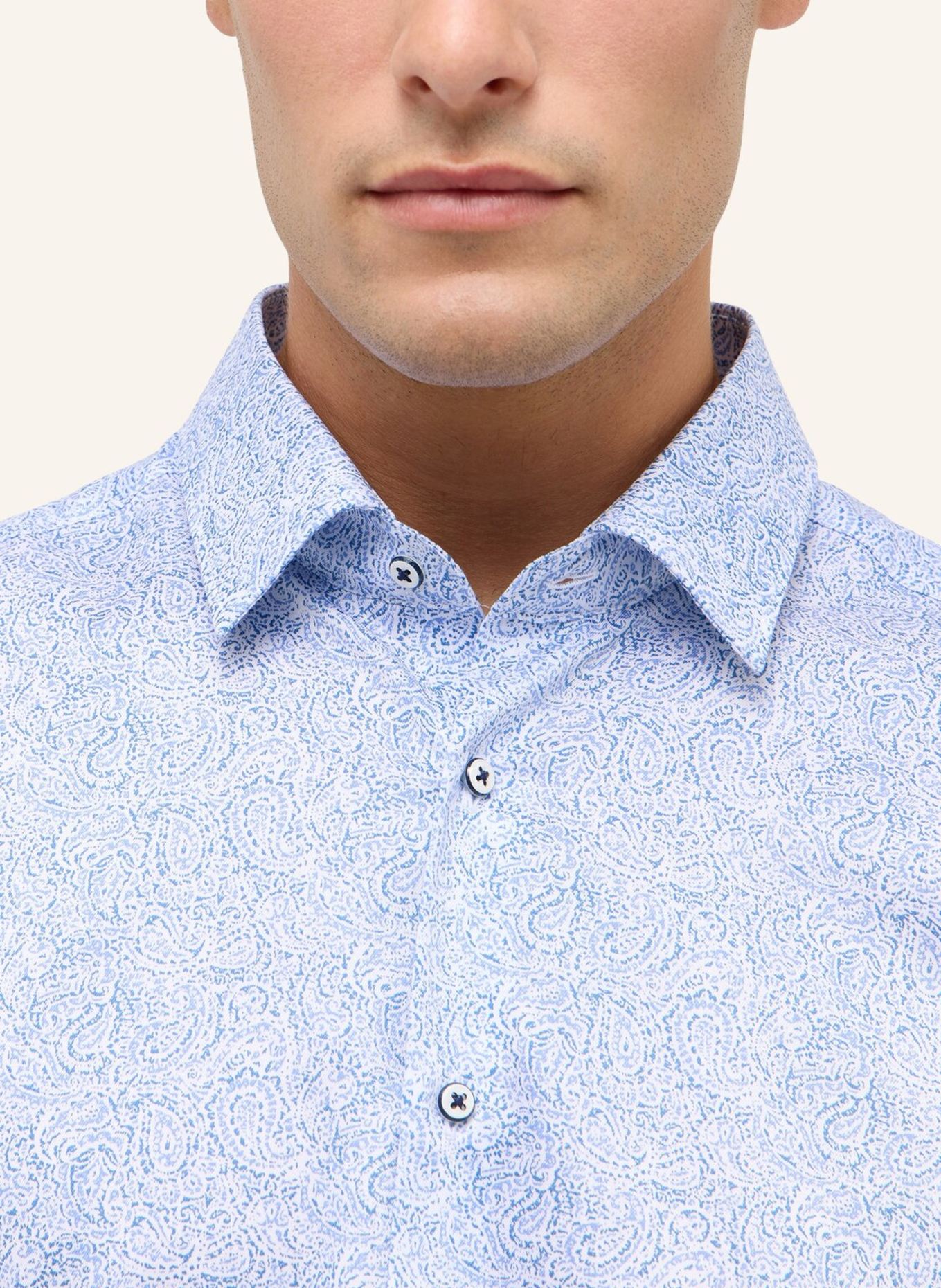 ETERNA Hemd SLIM FIT: HELLBLAU