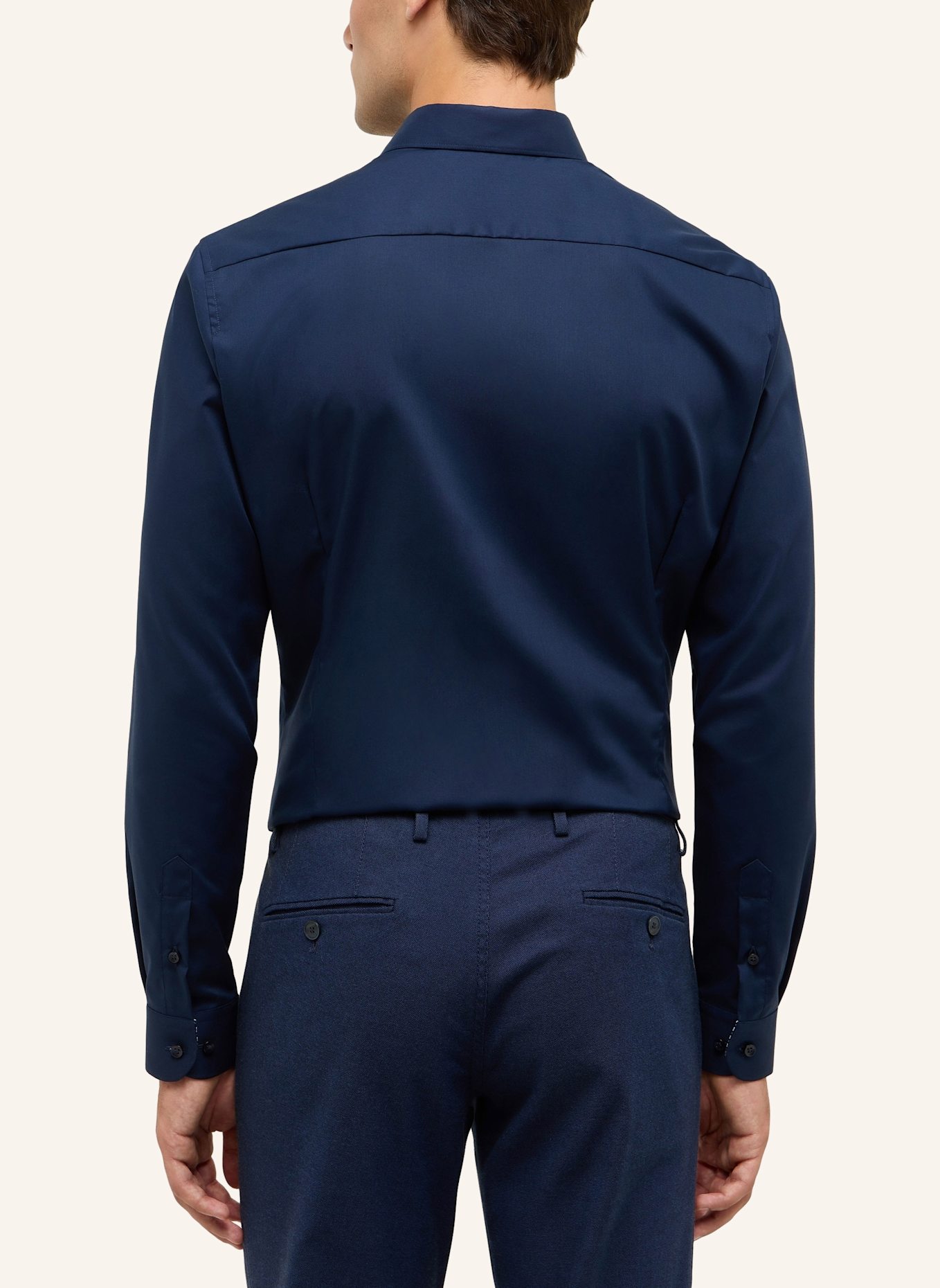 ETERNA Hemd SUPER SLIM: DUNKELBLAU