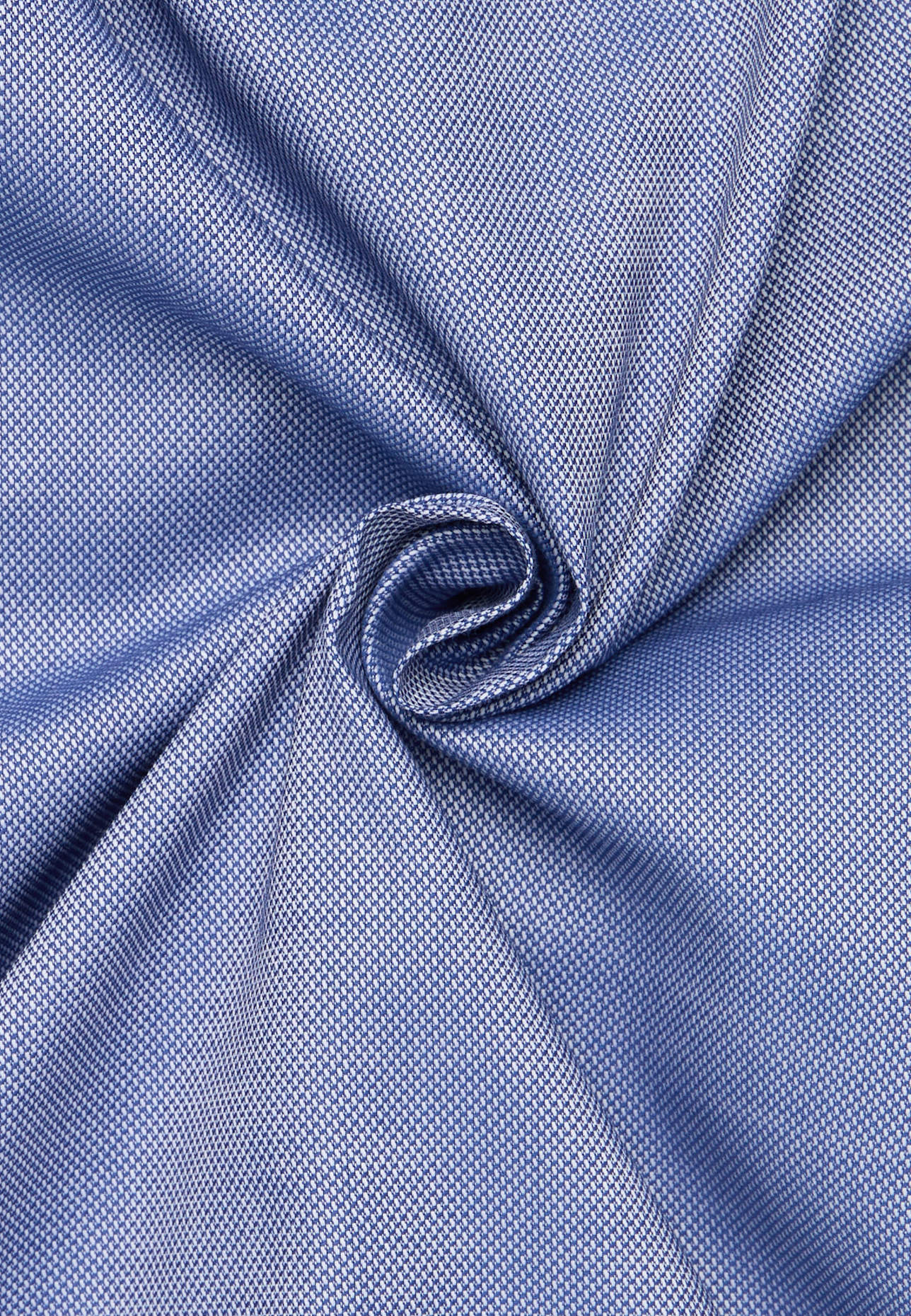 ETERNA Piqué-Hemd Comfort Fit: DUNKELBLAU