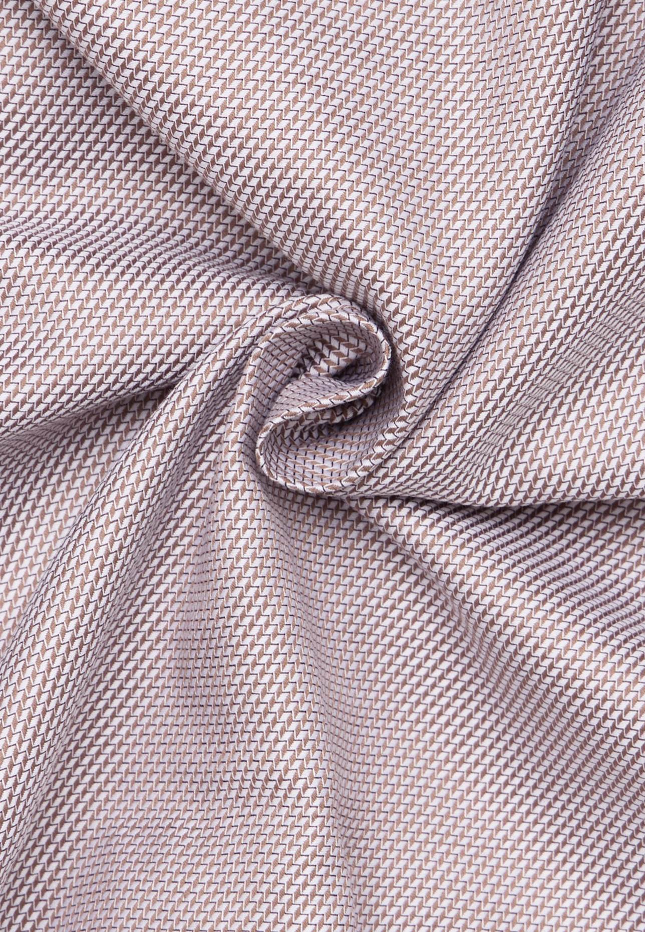 1863 by ETERNA Hemd MODERN FIT: BRAUN