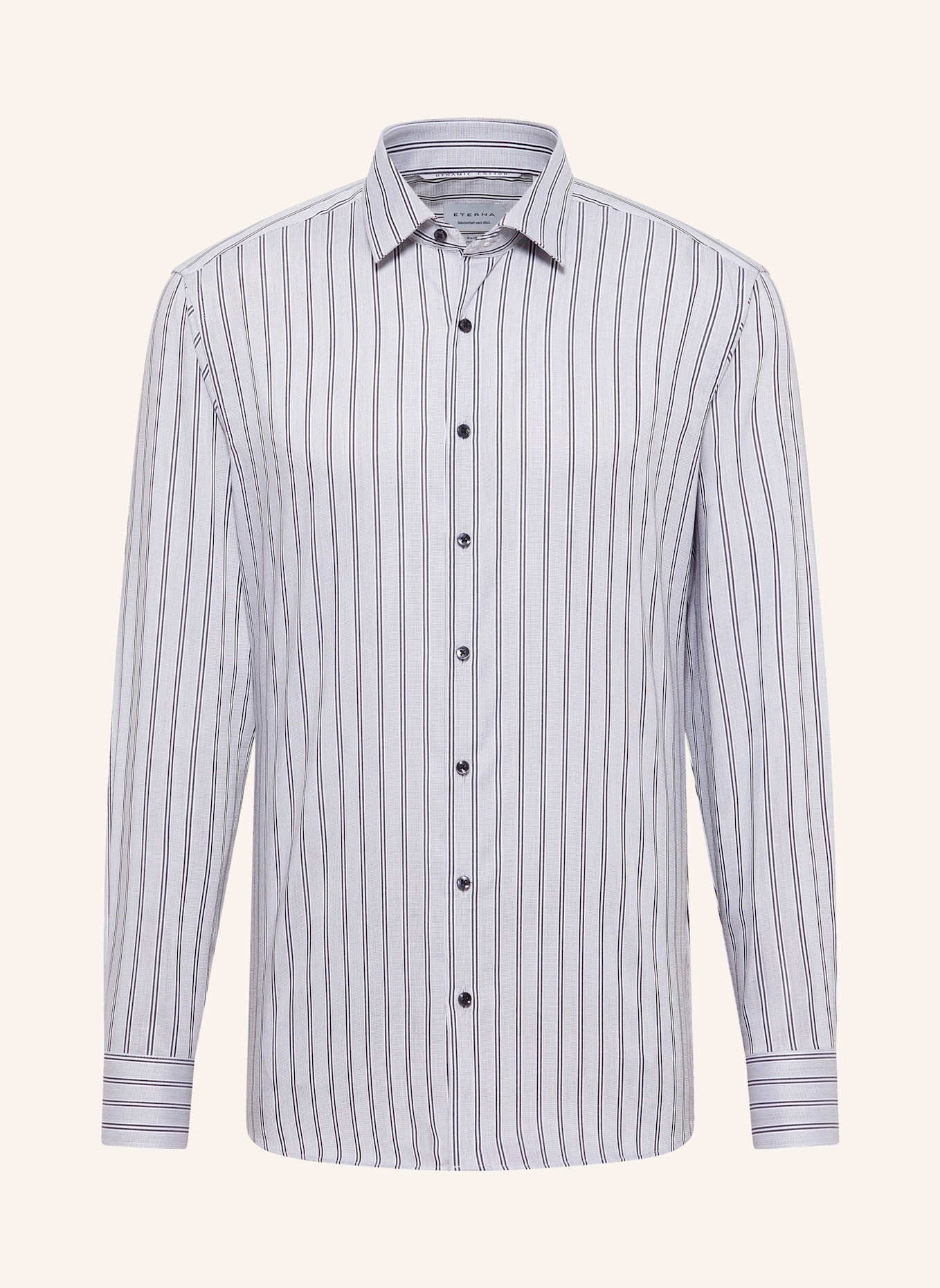 ETERNA Hemd SLIM FIT: SCHWARZ