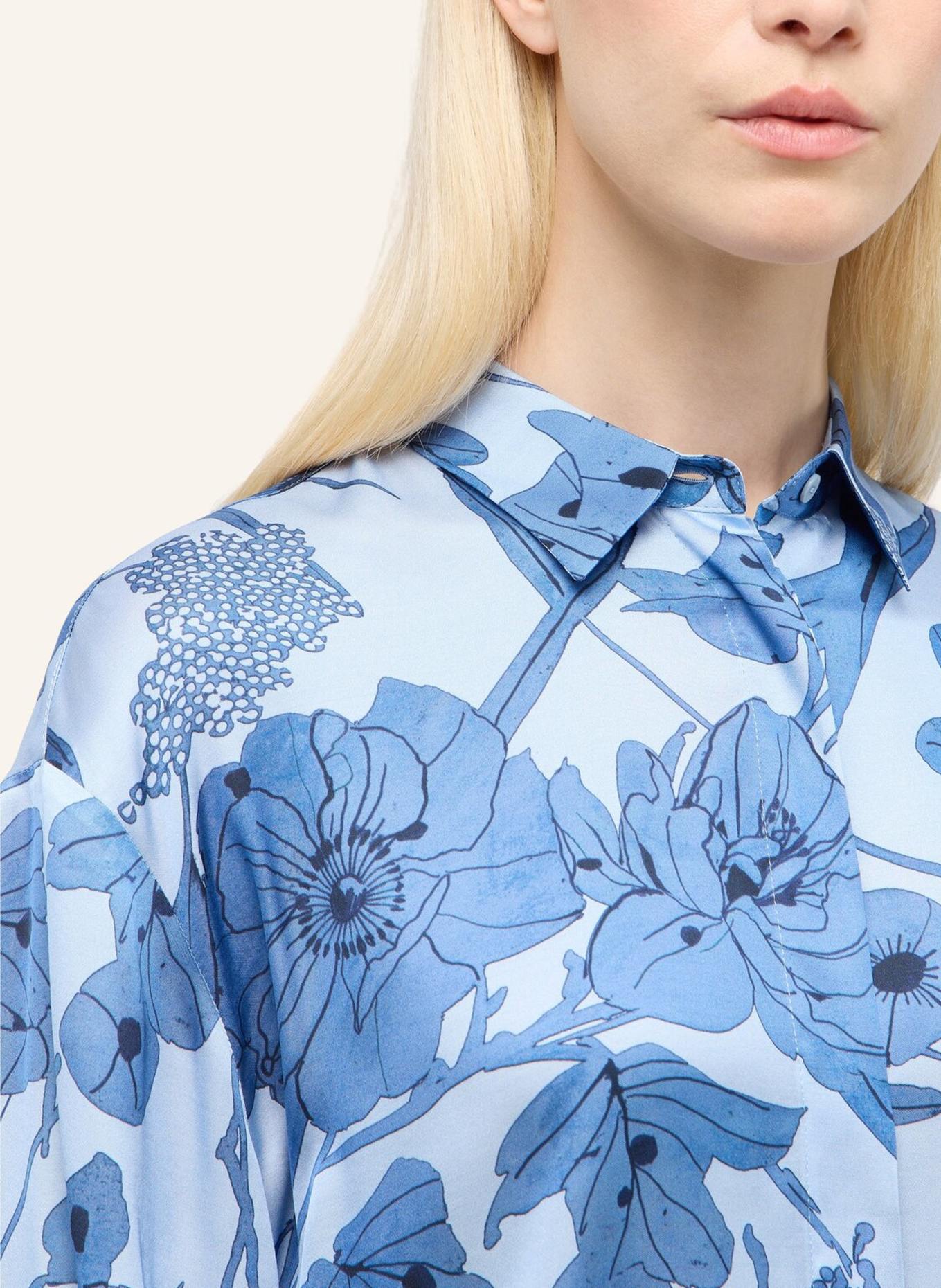 1863 by ETERNA Bluse OVERSIZE FIT: HELLBLAU