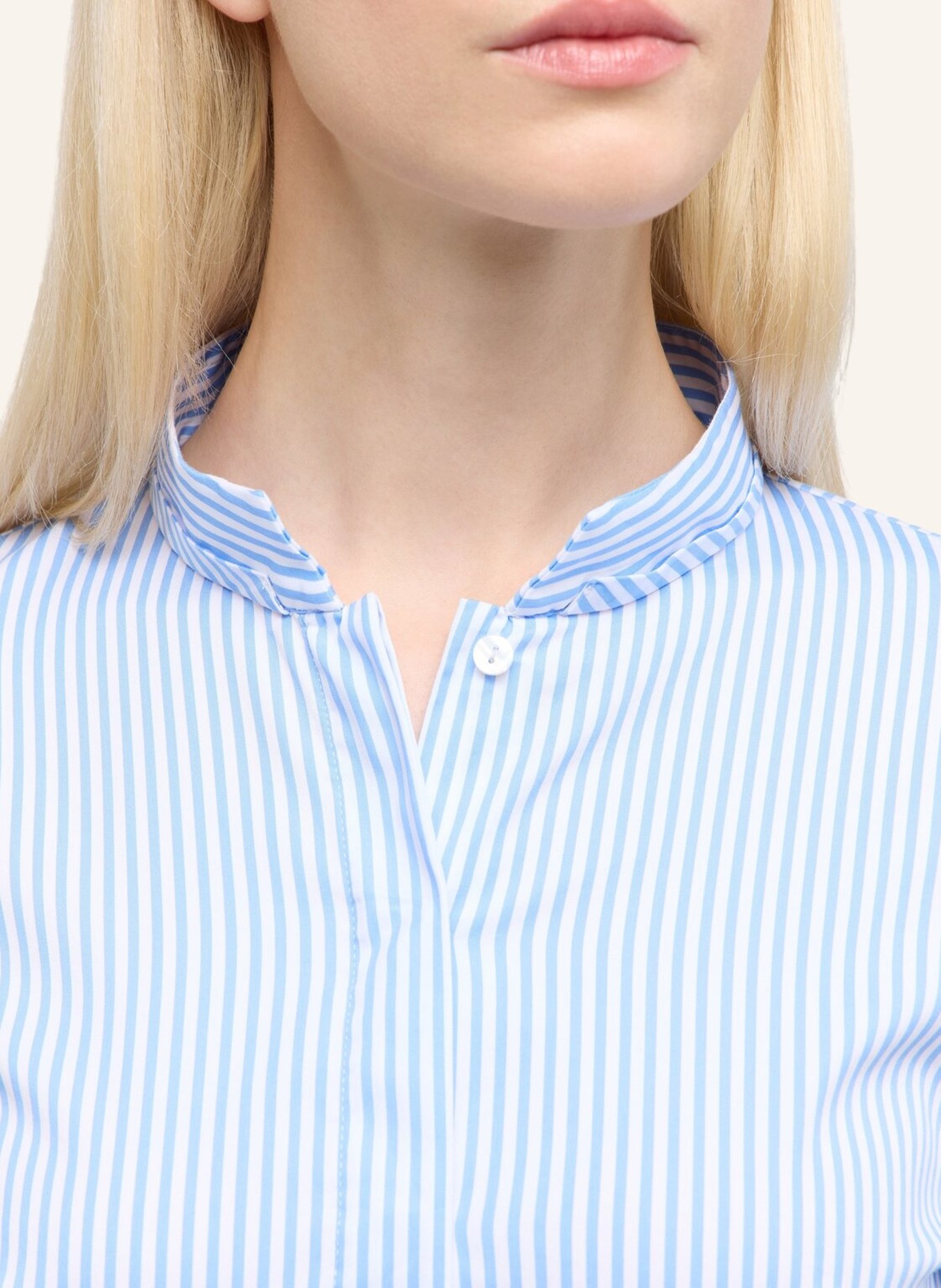 ETERNA Bluse FITTED: BLAU