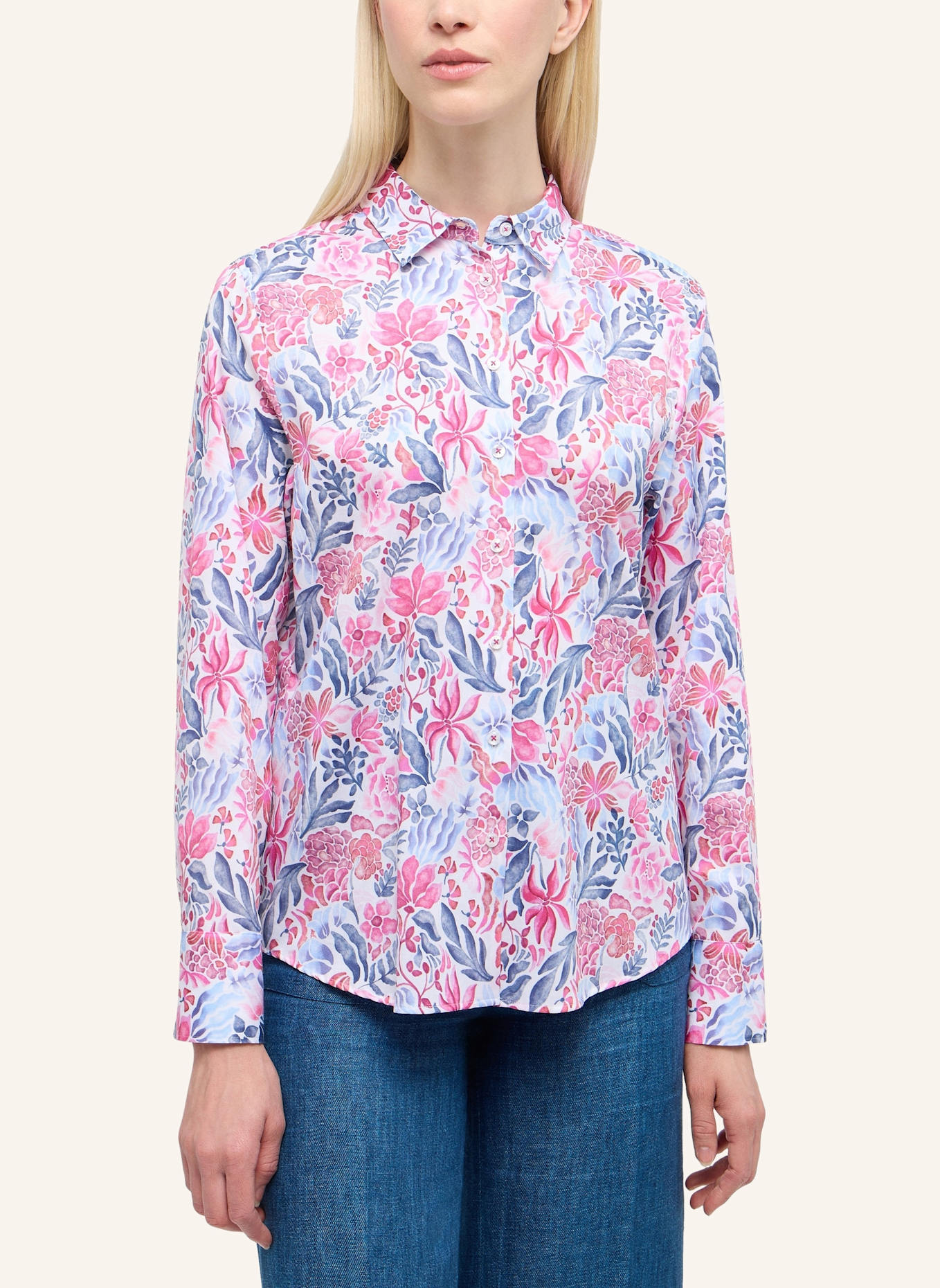 ETERNA Hemdbluse: LILA