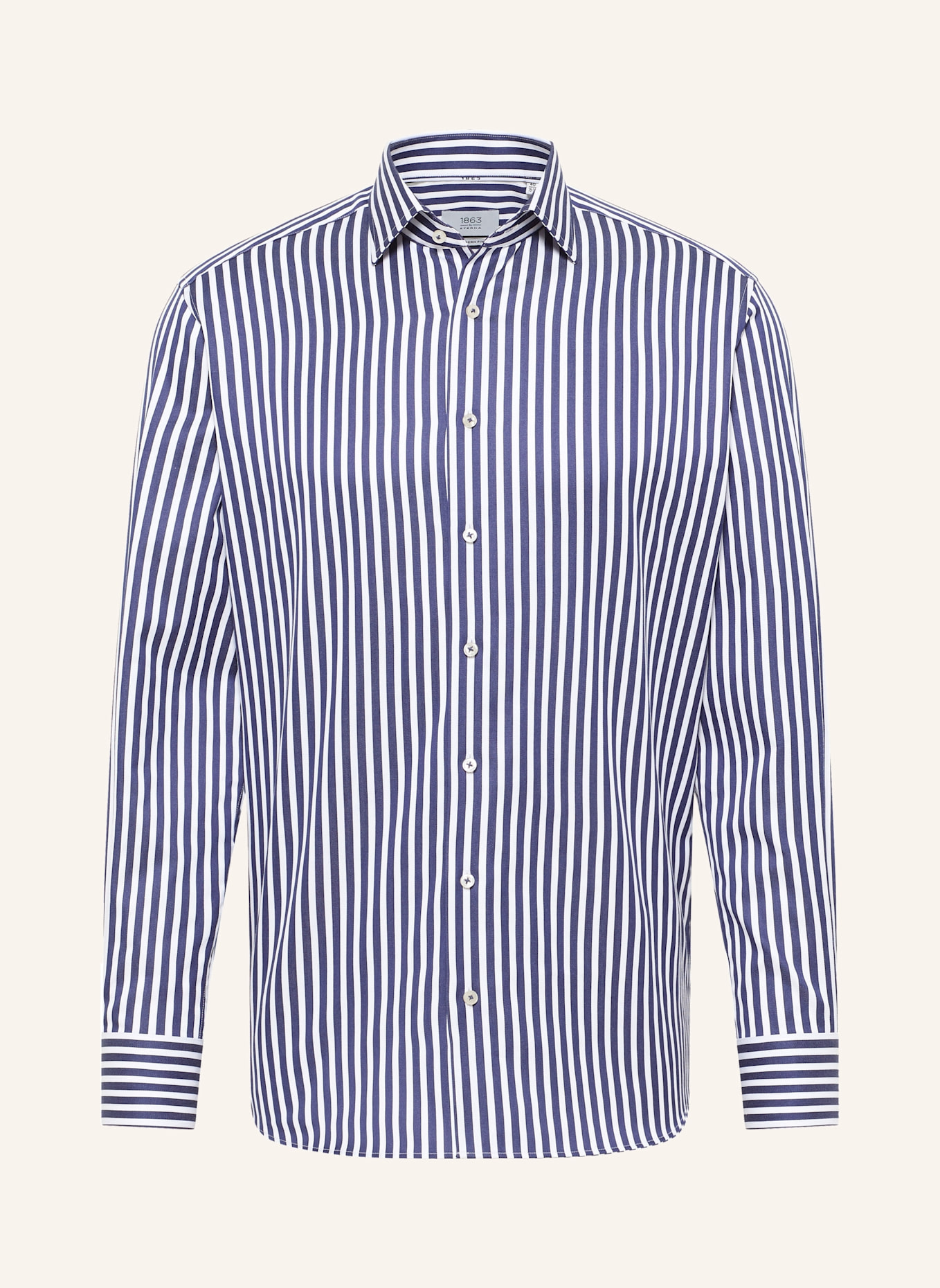 1863 by ETERNA Hemd MODERN FIT: DUNKELBLAU