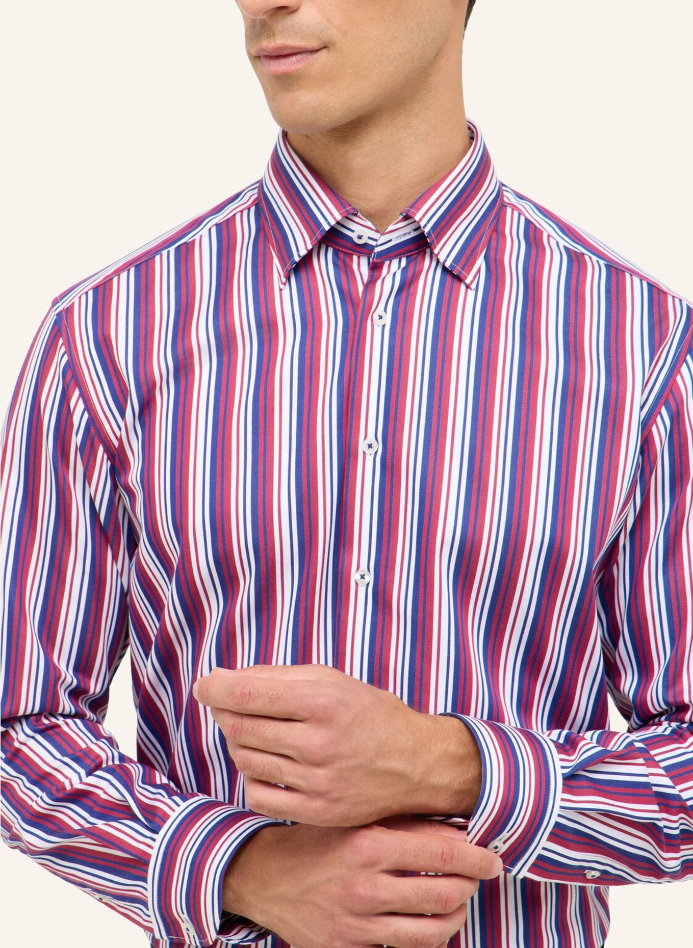 ETERNA Hemd Modern Fit: BLAUGRAU