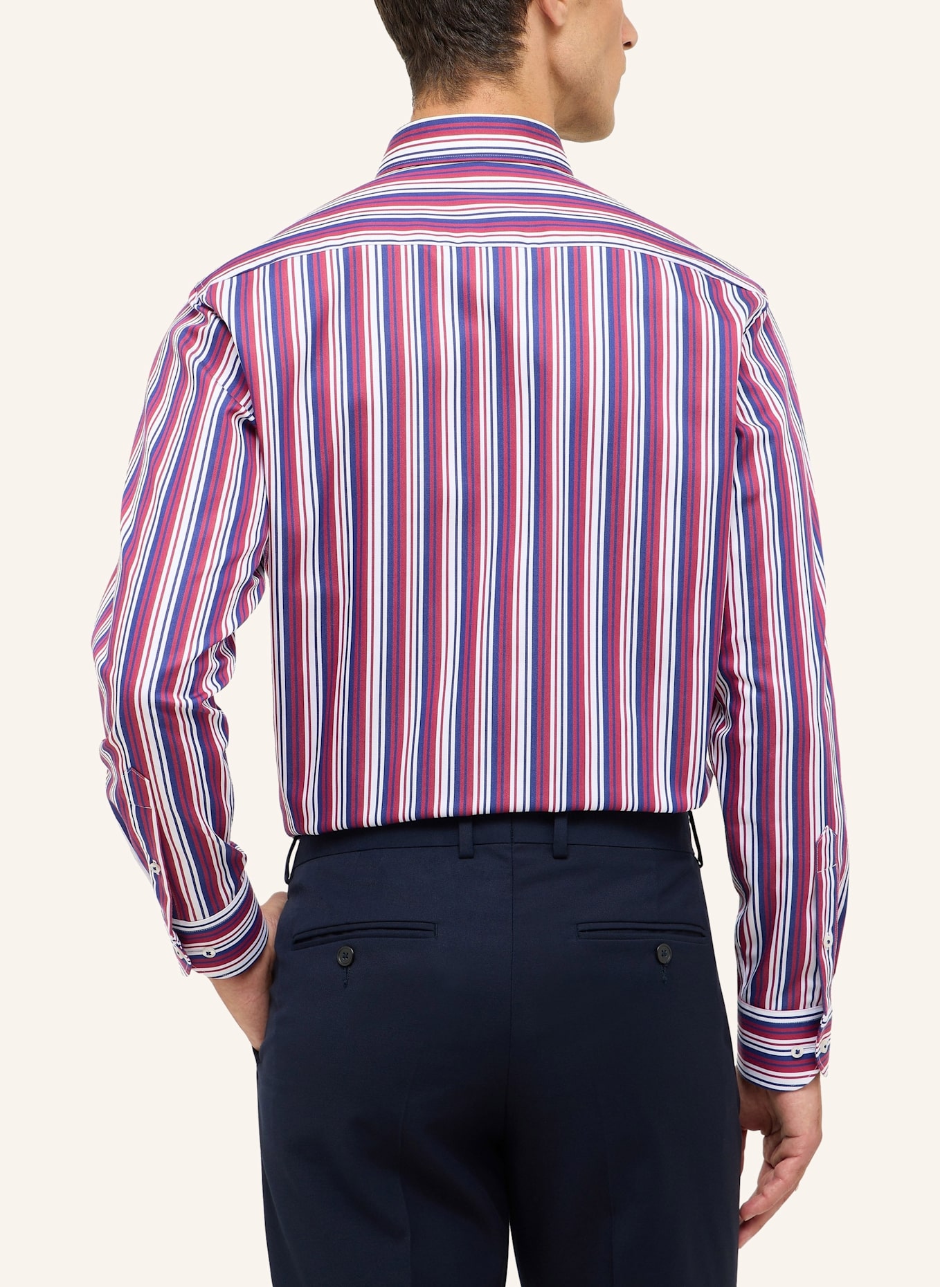 ETERNA Hemd Modern Fit: BLAUGRAU