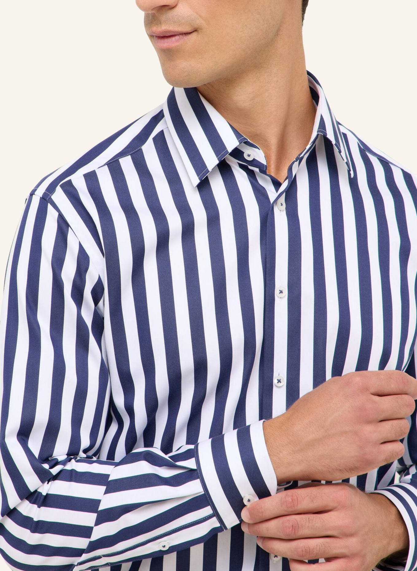 ETERNA Hemd MODERN FIT: DUNKELBLAU