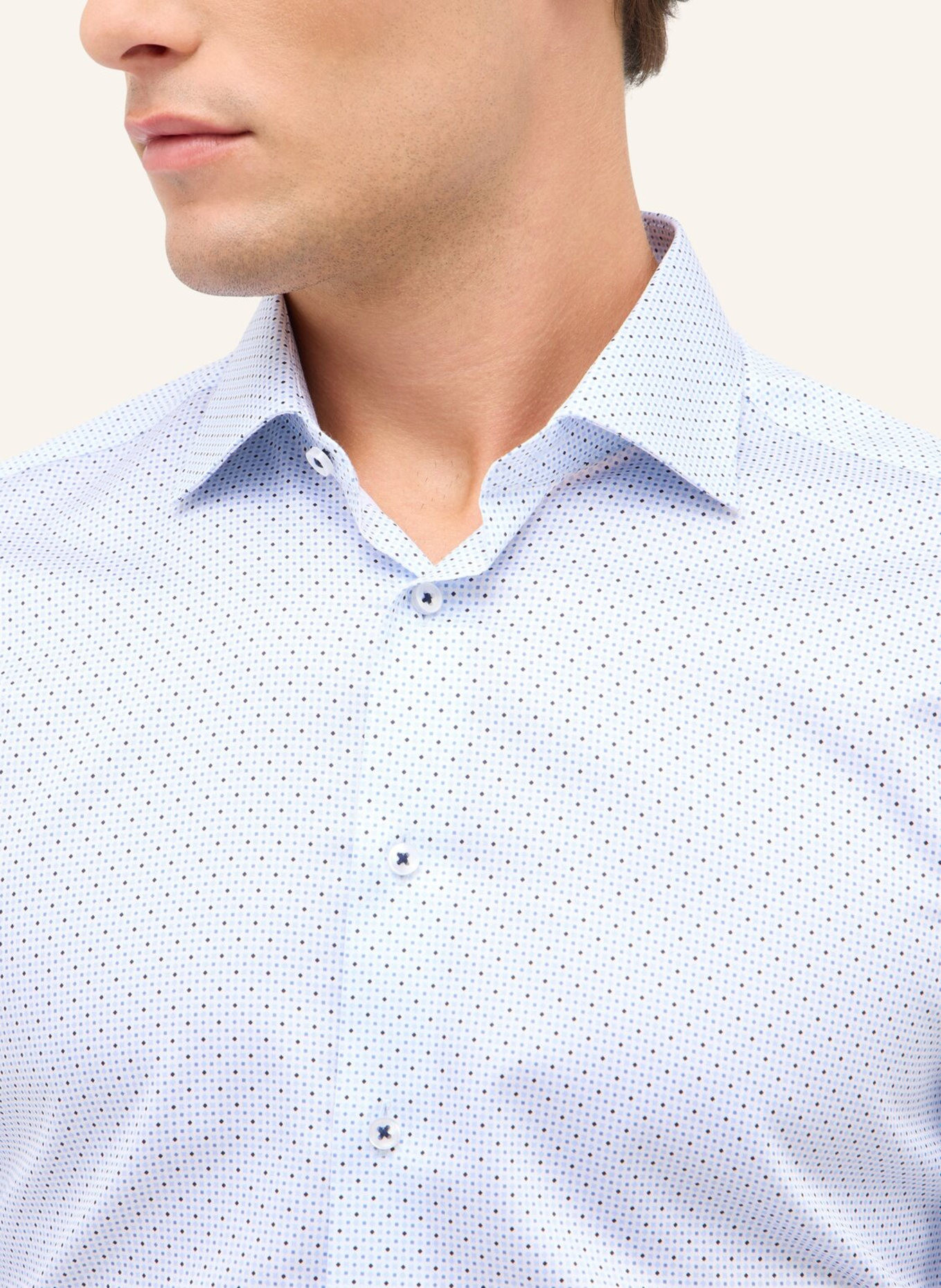 ETERNA Hemd SLIM FIT: HELLBLAU