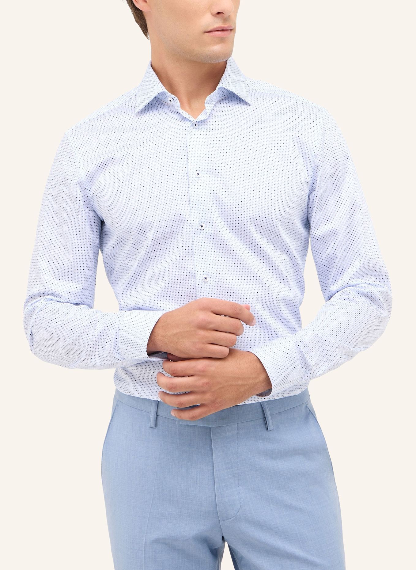 ETERNA Hemd SLIM FIT: HELLBLAU