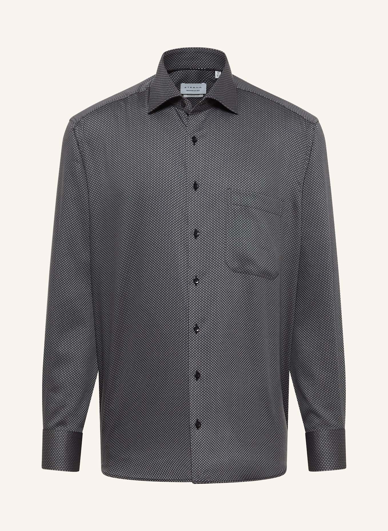 ETERNA Hemd COMFORT FIT: GRAU