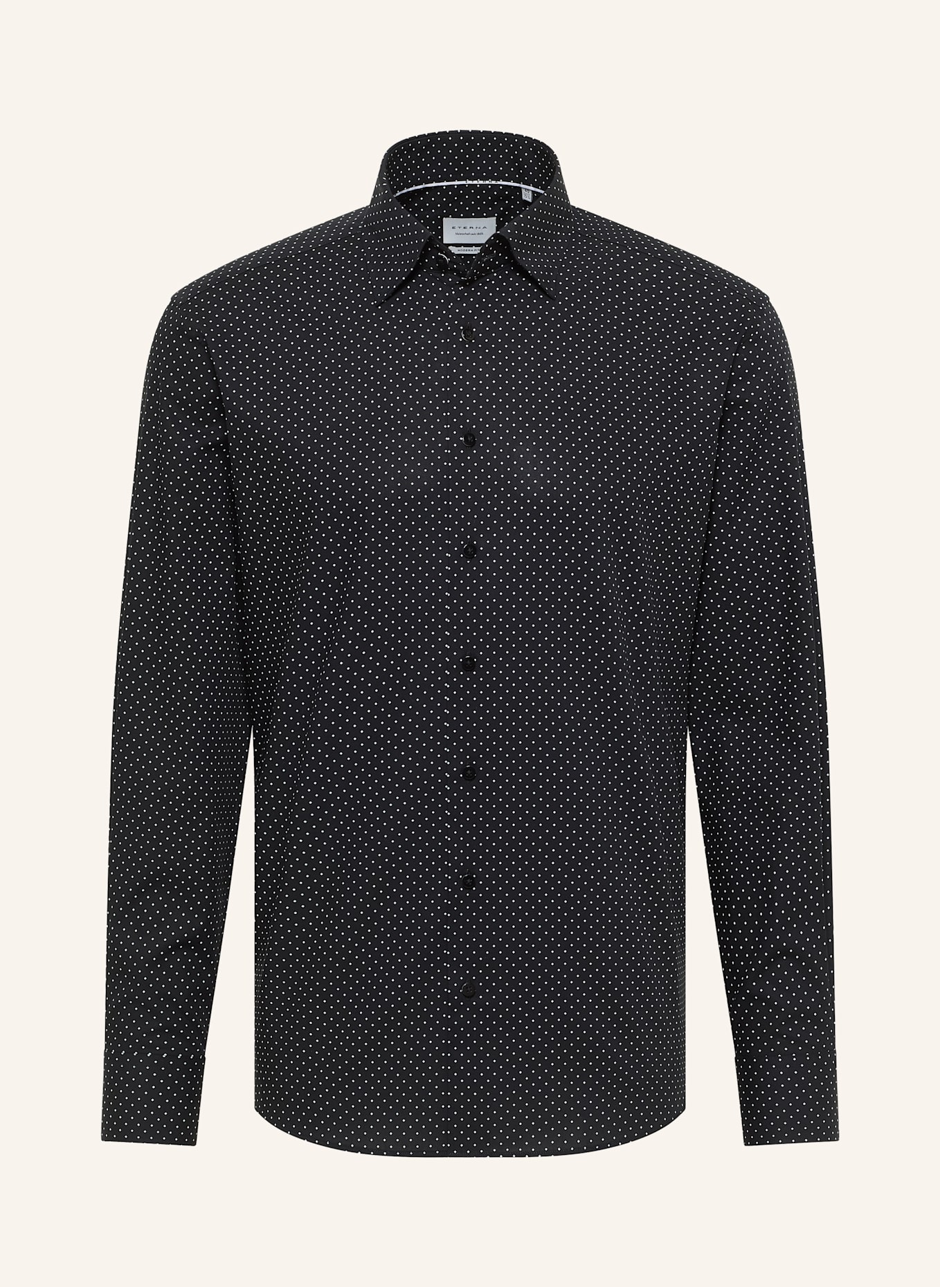 ETERNA Hemd MODERN FIT: SCHWARZ