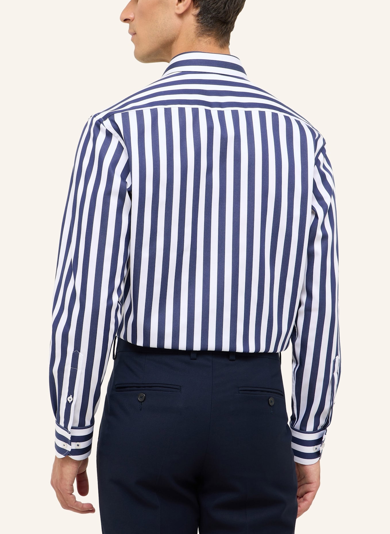 ETERNA Hemd MODERN FIT: DUNKELBLAU