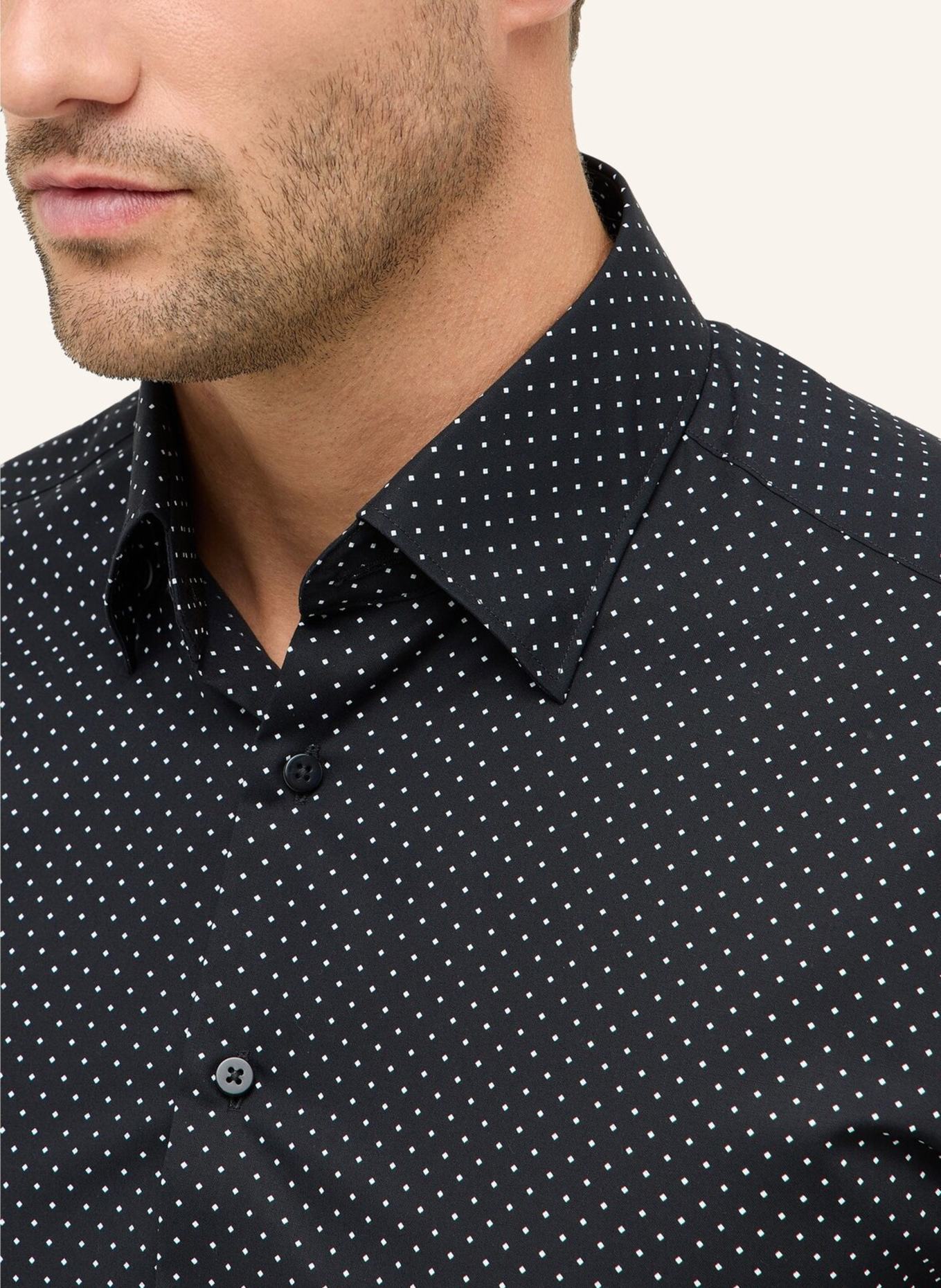ETERNA Hemd MODERN FIT: SCHWARZ