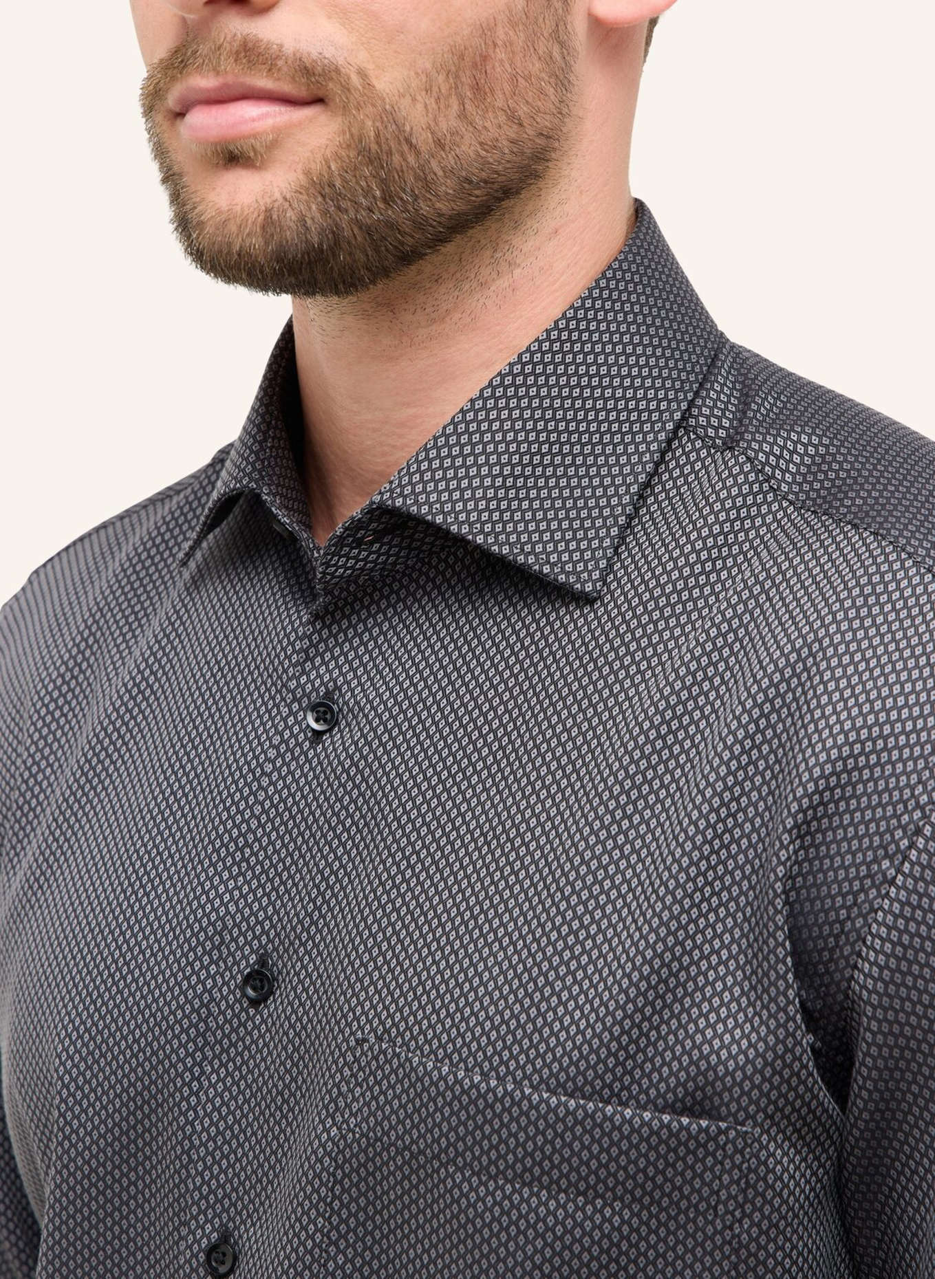 ETERNA Hemd COMFORT FIT: GRAU