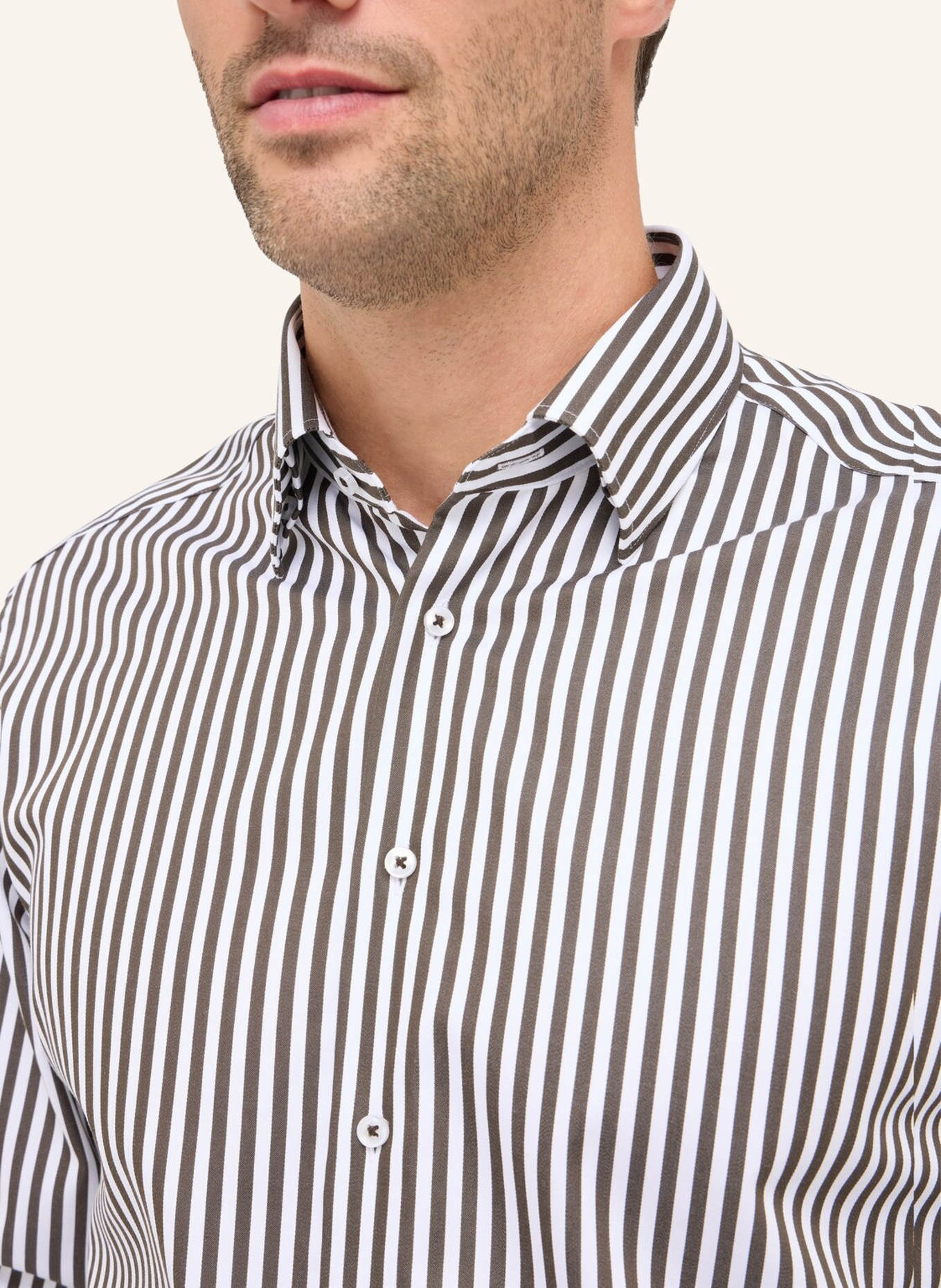 ETERNA Hemd Modern Fit: BRAUN