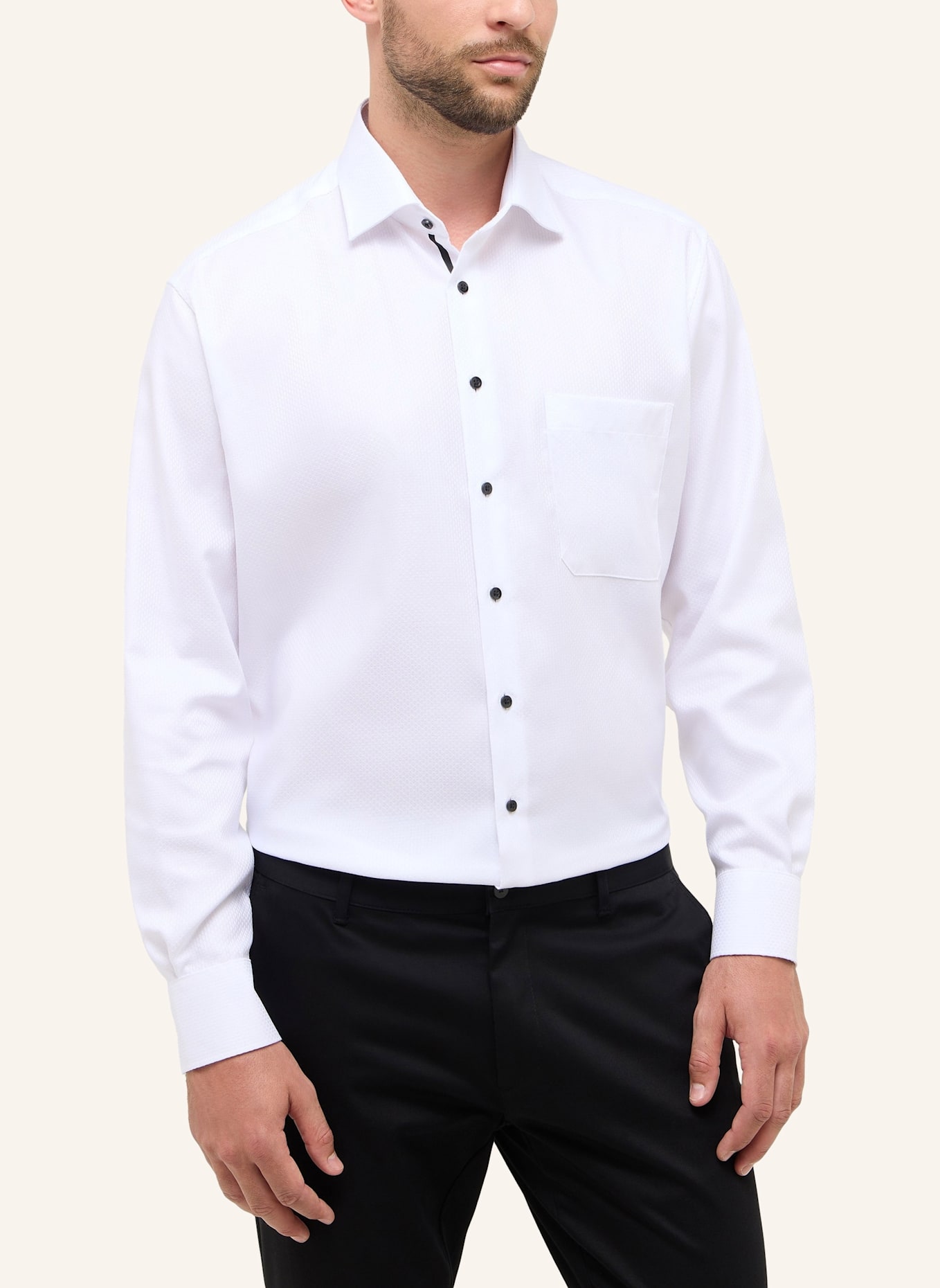 ETERNA Hemd COMFORT FIT: WEISS