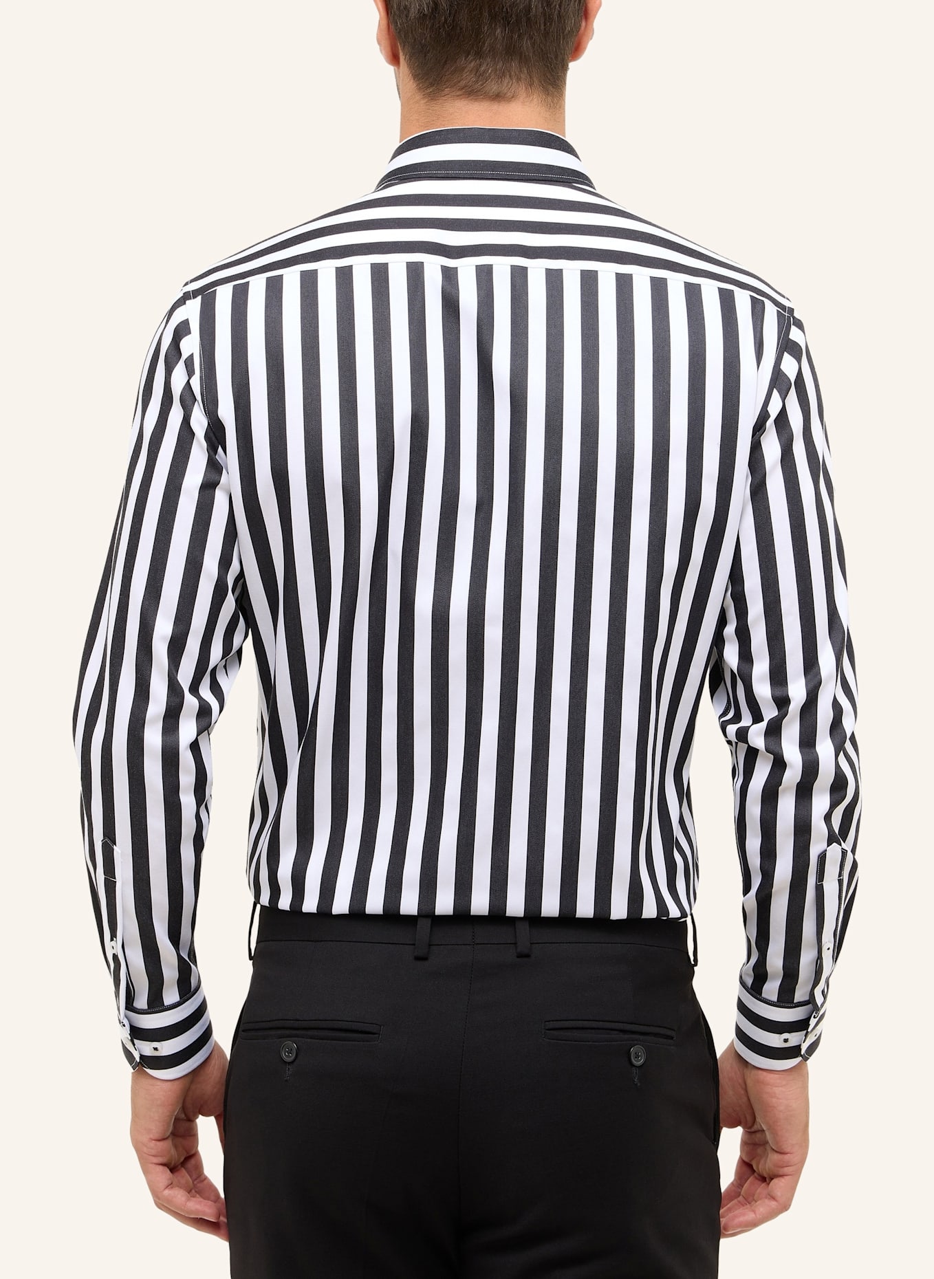 ETERNA Hemd MODERN FIT: SCHWARZ