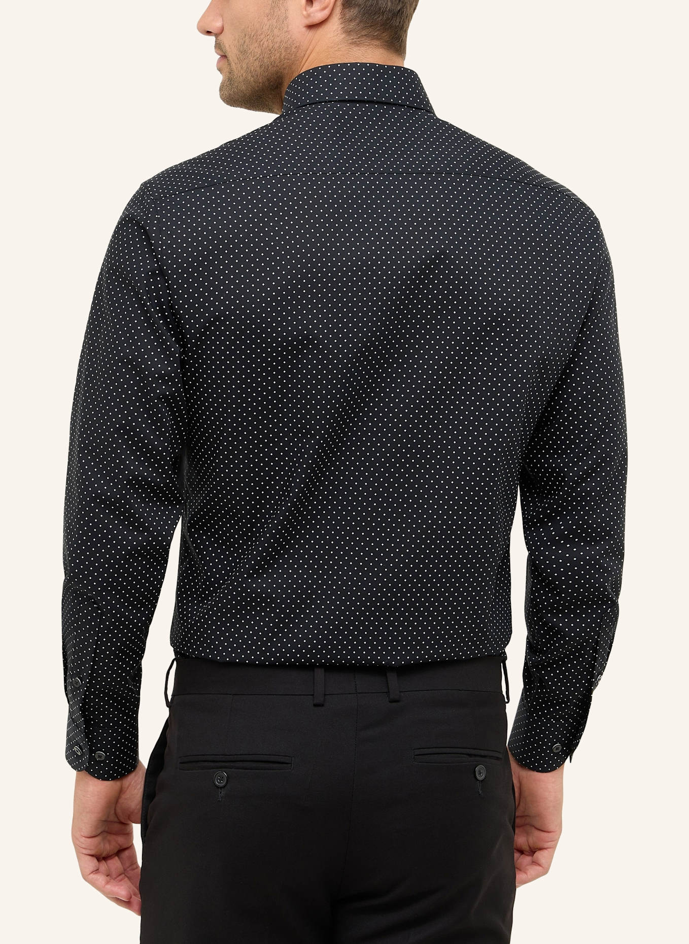 ETERNA Hemd MODERN FIT: SCHWARZ